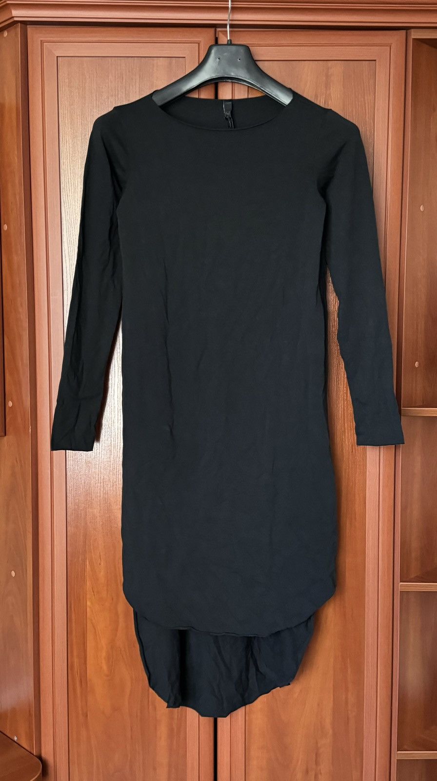 Vintage Provocation M black long dress tunic long sleeve avantgarde Size M / US 6-8 / IT 42-44 - 14 Thumbnail