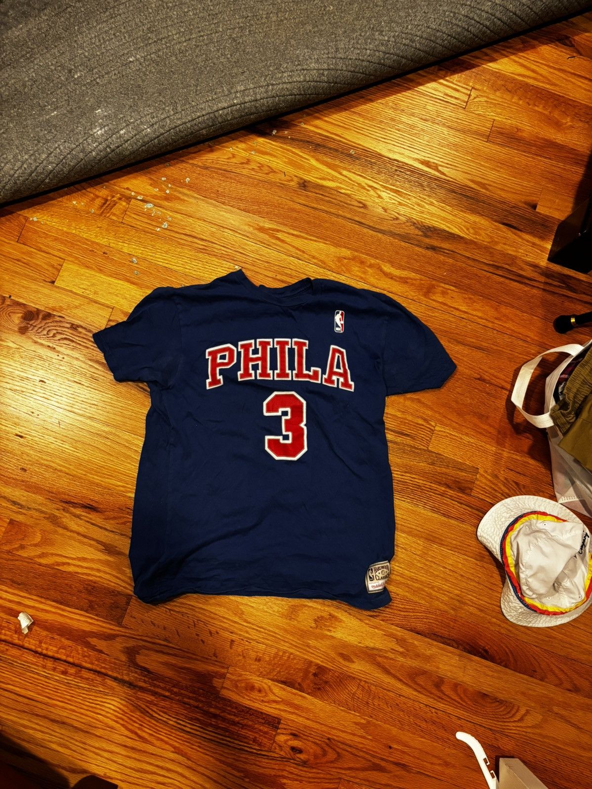 Mitchell & Ness × NBA × Nike Allen Iverson Shirt- Mitchell and Ness Classic Collection Size US L / EU 52-54 / 3 - 1 Thumbnail