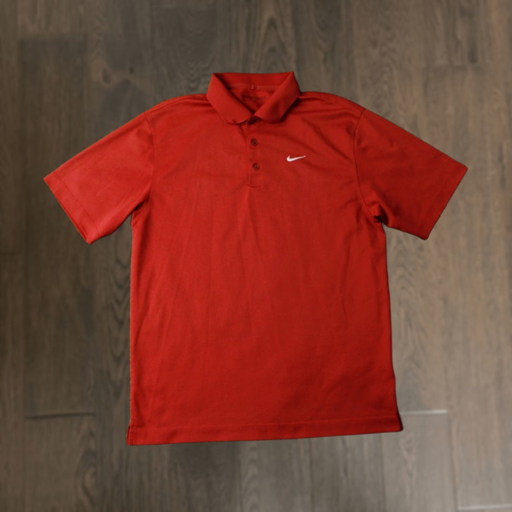 Nike NIKE GOLF DRI-FIT 2011 MEN POLO SHIRT JERSEY SIZE S RED POLO Shirt Golf Mens Size US S / EU 44-46 / 1 - 1 Thumbnail