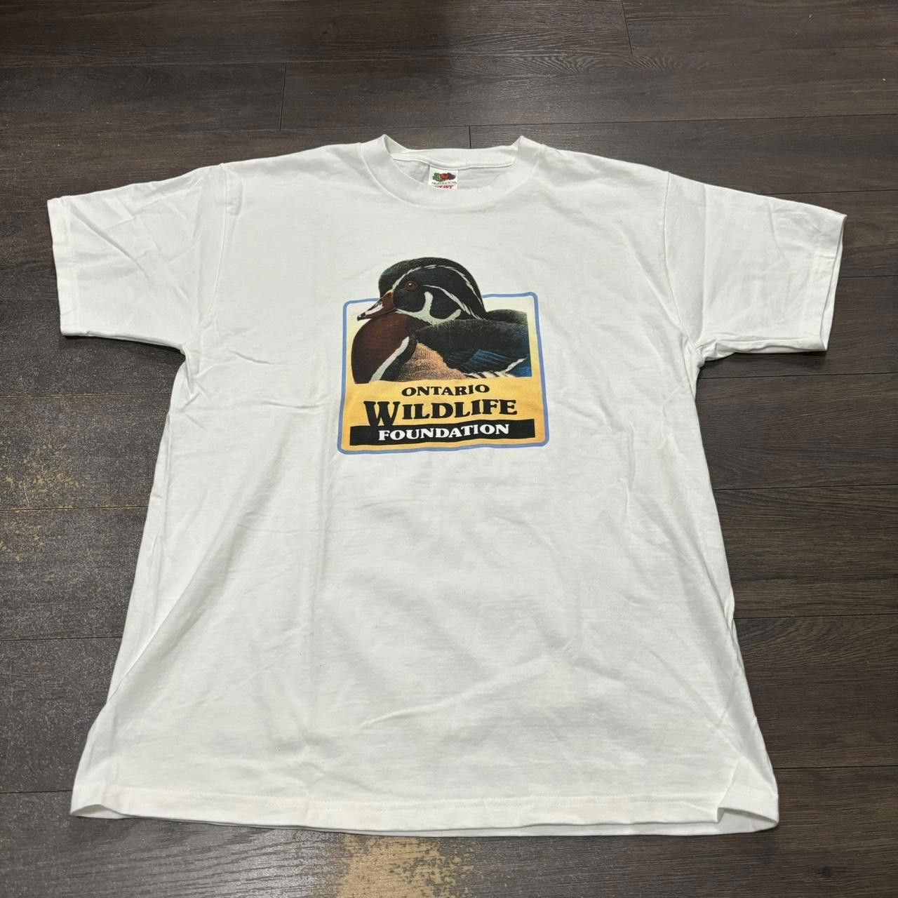Fruit Of The Loom vintage Ontario wildlife foundation t shirt 00s L Size US L / EU 52-54 / 3 - 3 Thumbnail