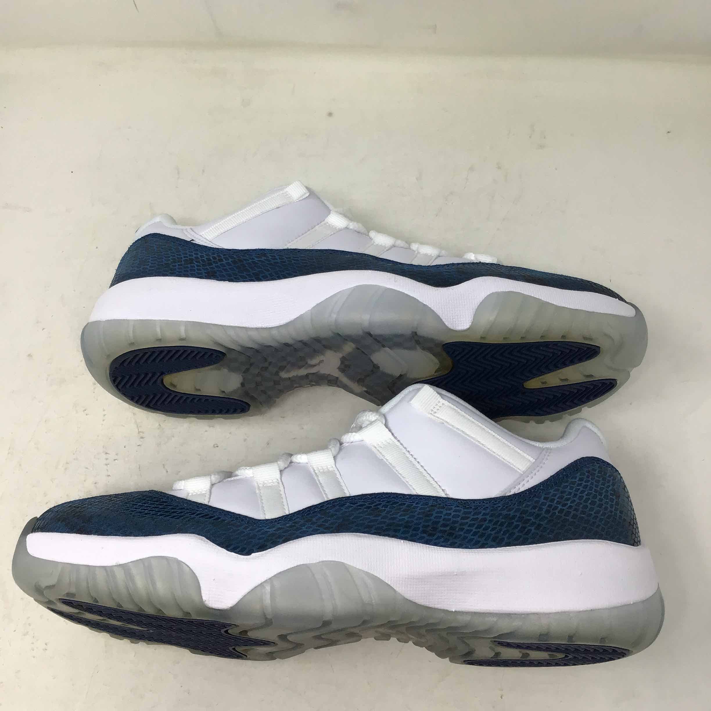 Air Jordan 11 Retro Low Navy Snakeskin 2019