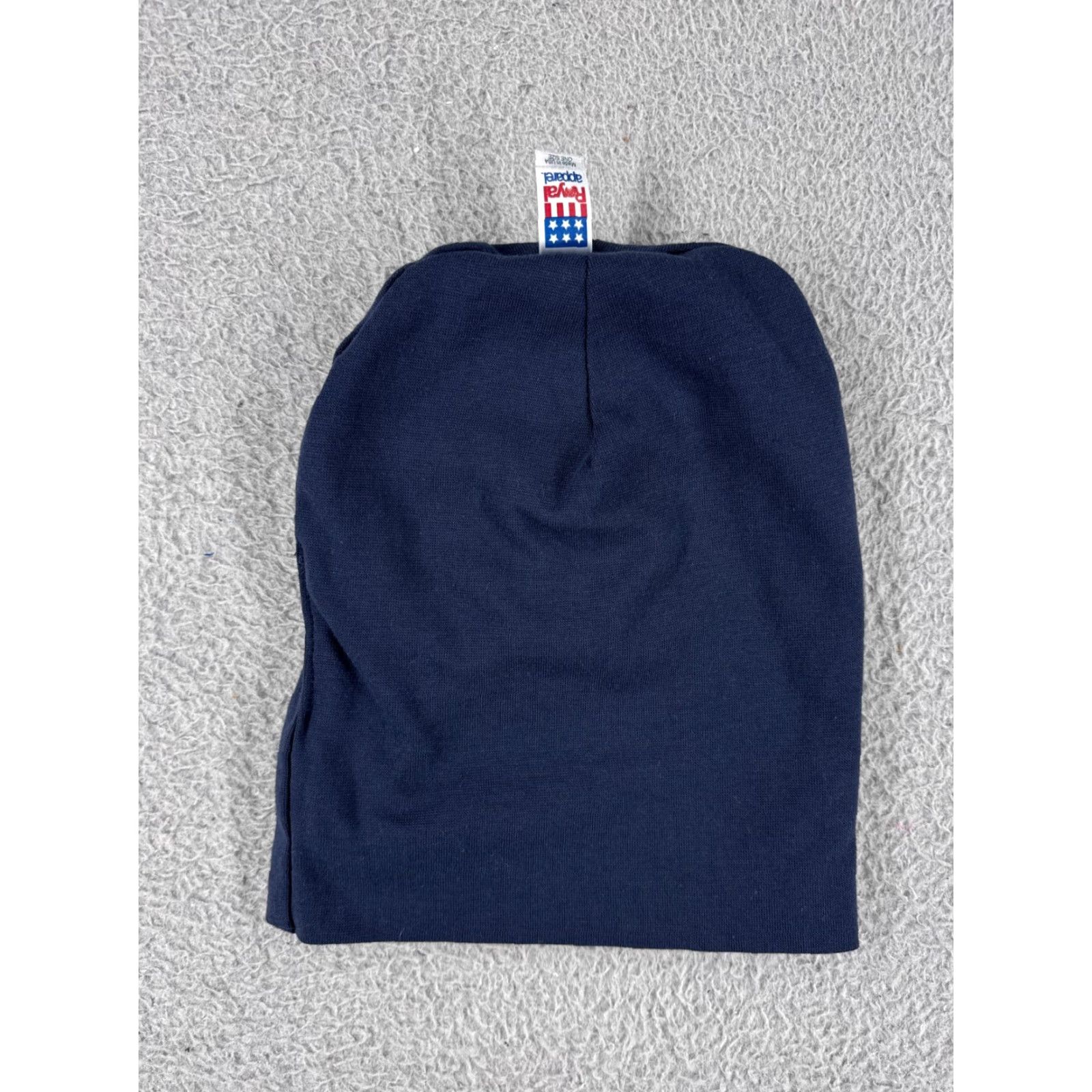 Vintage Royal Apparel Beanie Womens One Size Blue Jersey Logo Ski Womens Size ONE SIZE - 3 Thumbnail