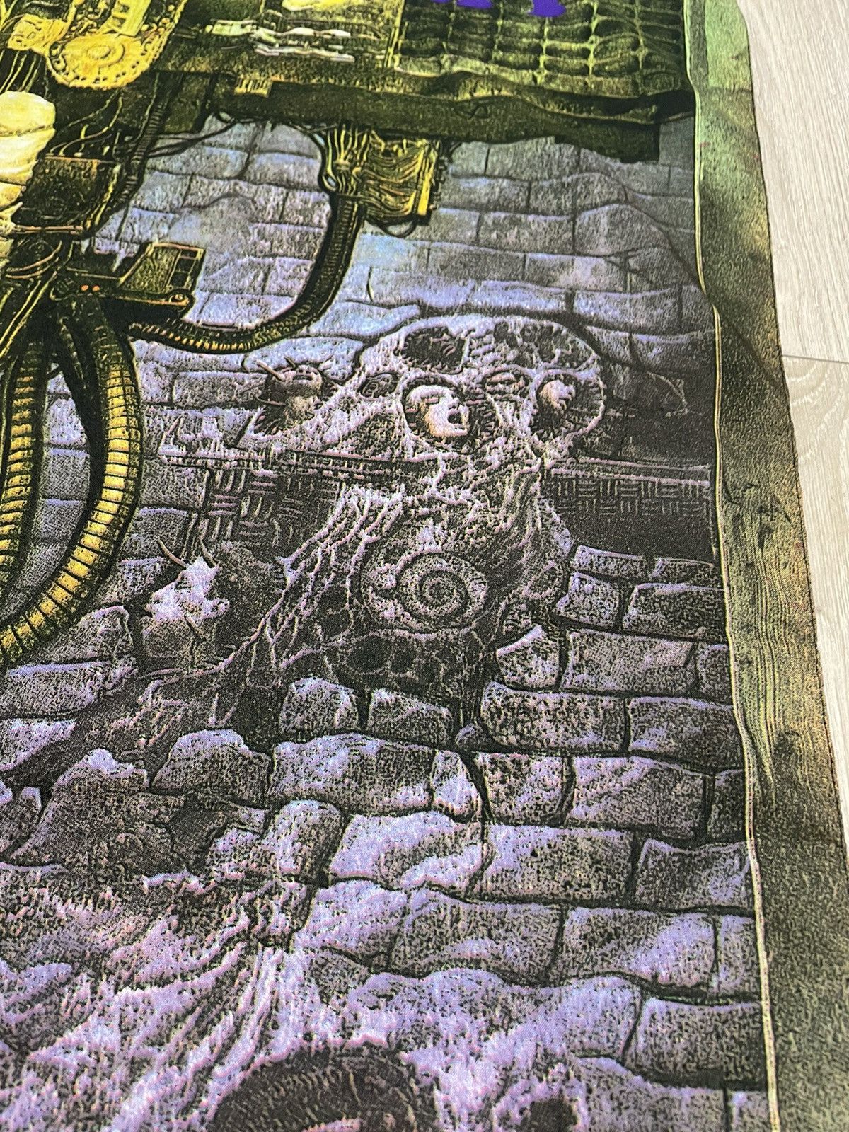 Band Tees Vintage 1993 Sepultura Chaos AD Band Poster Rare Scarf Size ONE SIZE - 10 Thumbnail