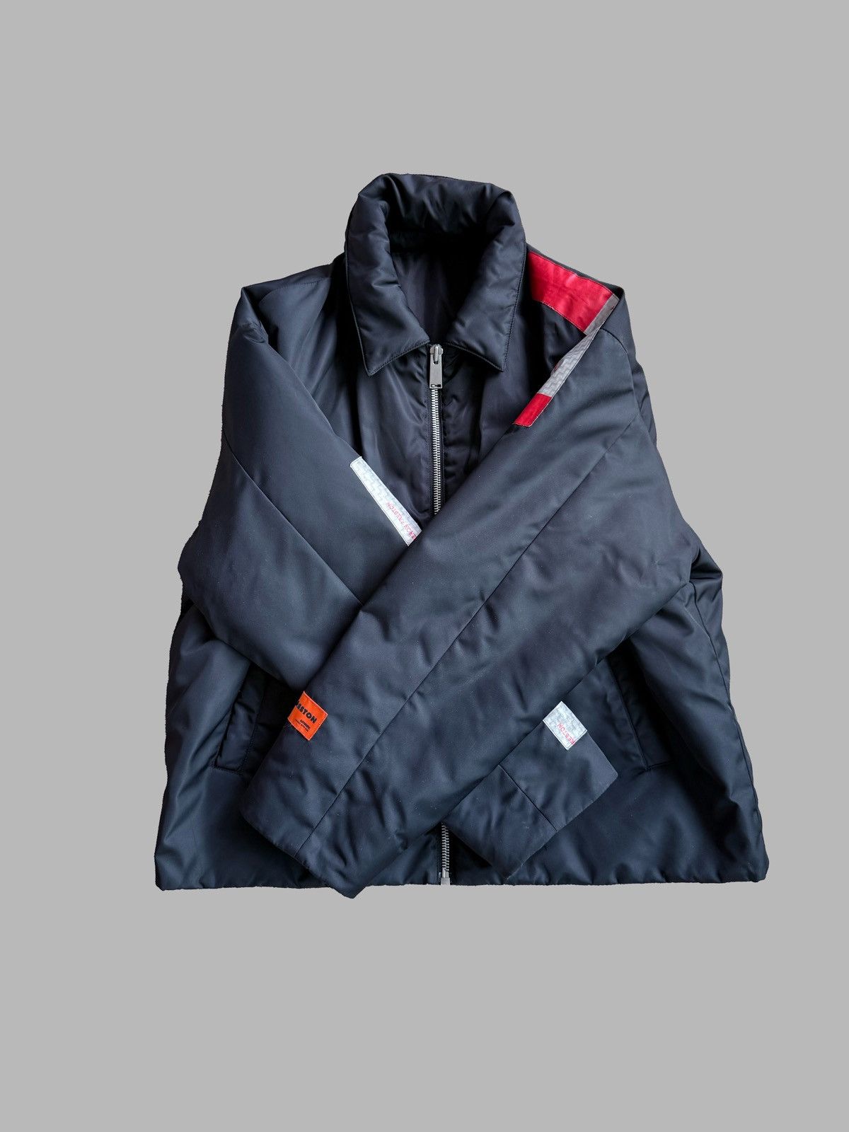 Heron Preston HERON PRESTON TECH FABRIC PUFFER JACKET Size US M / EU 48-50 / 2 - 8 Thumbnail