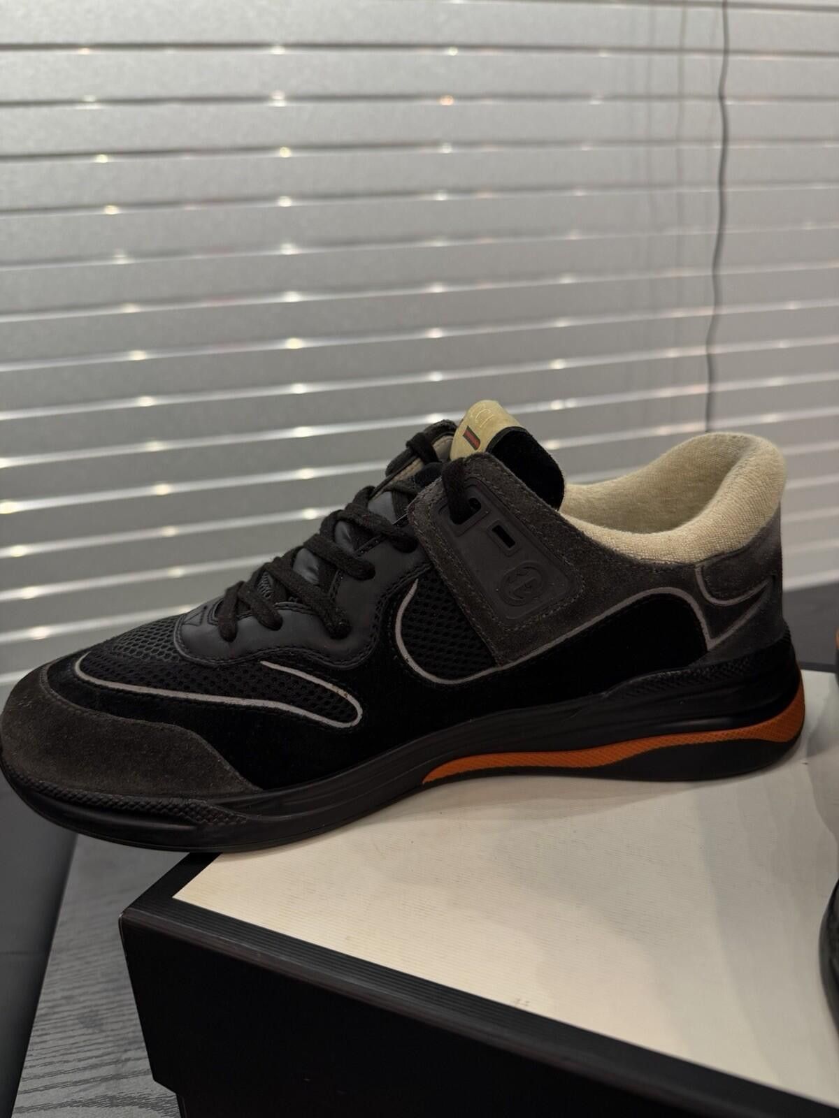 Gucci Gucci Ultrapace Suede Sneaker Men's Size 9G/9.5US Size US 9.5 / EU 42-43 - 9 Thumbnail