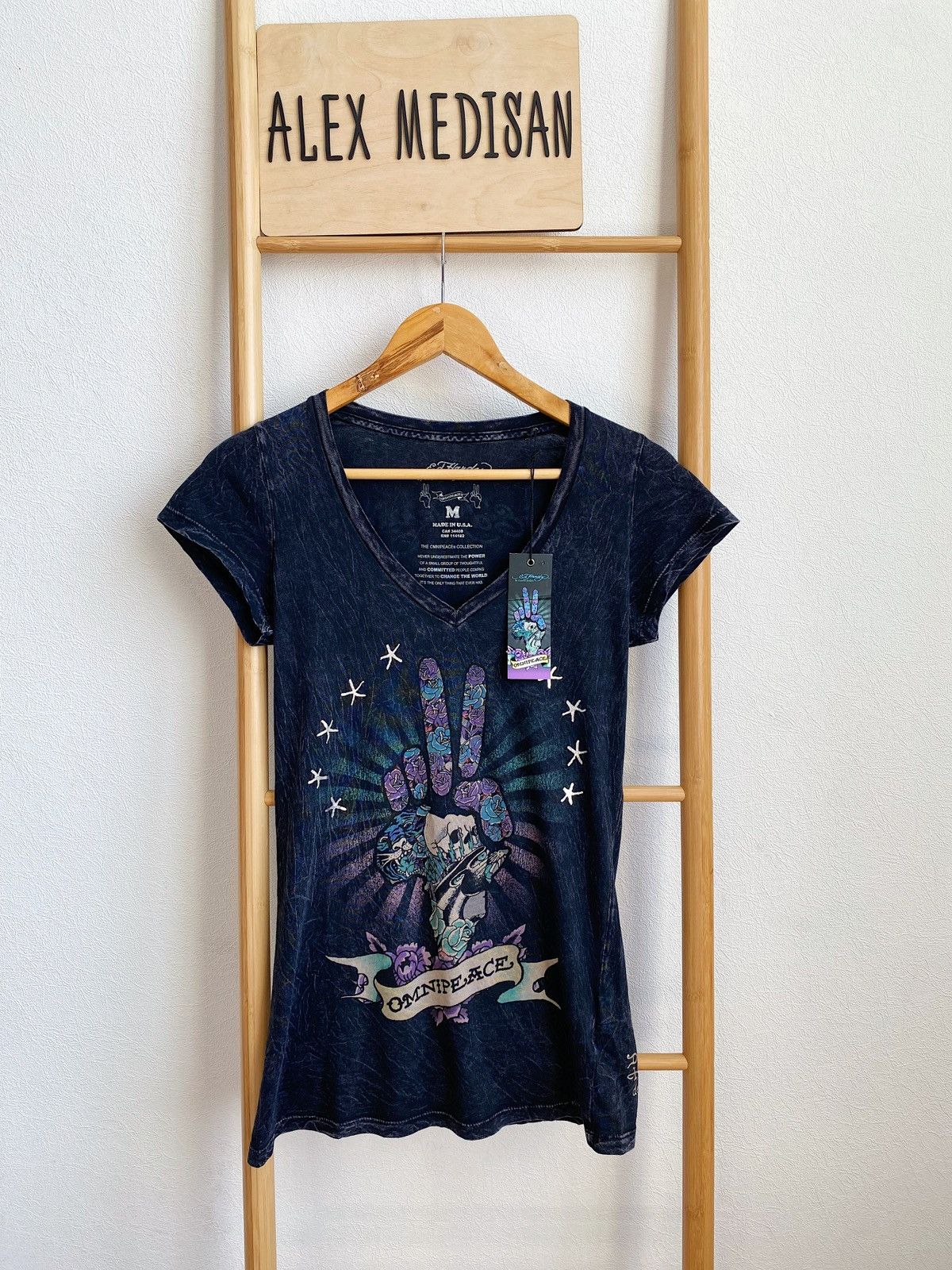 Ed Hardy Ed Hardy Omnipeace T-shirt Size M / US 6-8 / IT 42-44 - 1 Thumbnail