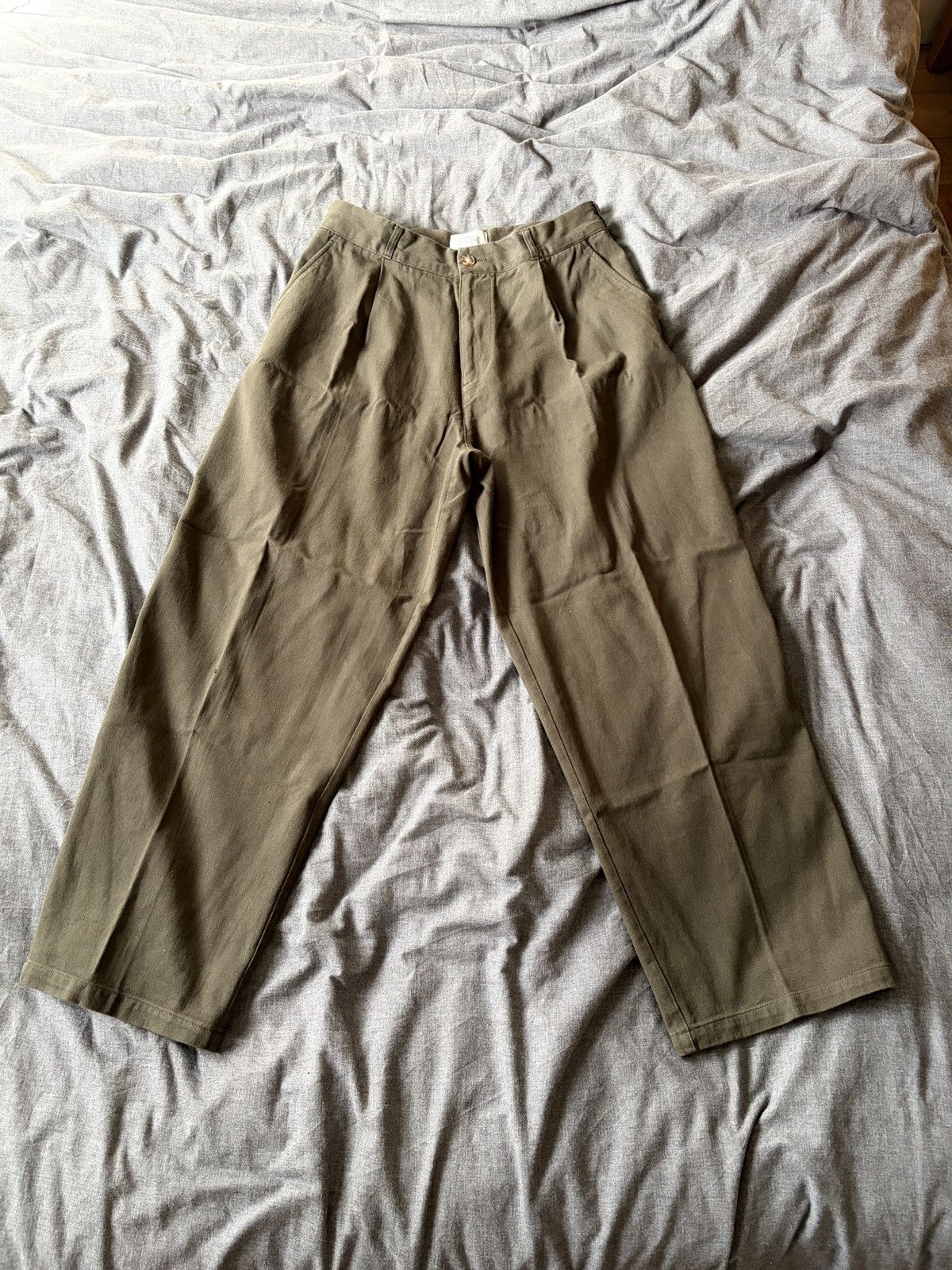 Throwing Fits Throwing Fits Olive Pants Size US 32 / EU 48 - 1 Thumbnail