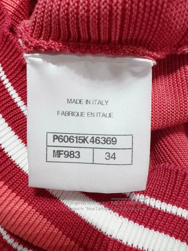 Chanel Chanel Red short sleeves Size XXS / US 00 / IT 34 - 6 Thumbnail