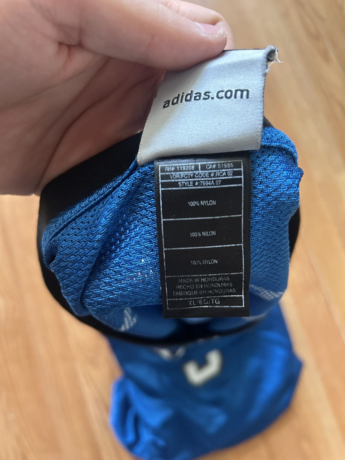 Adidas Orlando Magic Lewis #9 adidas Jersey Size US XL / EU 56 / 4 - 4 Thumbnail