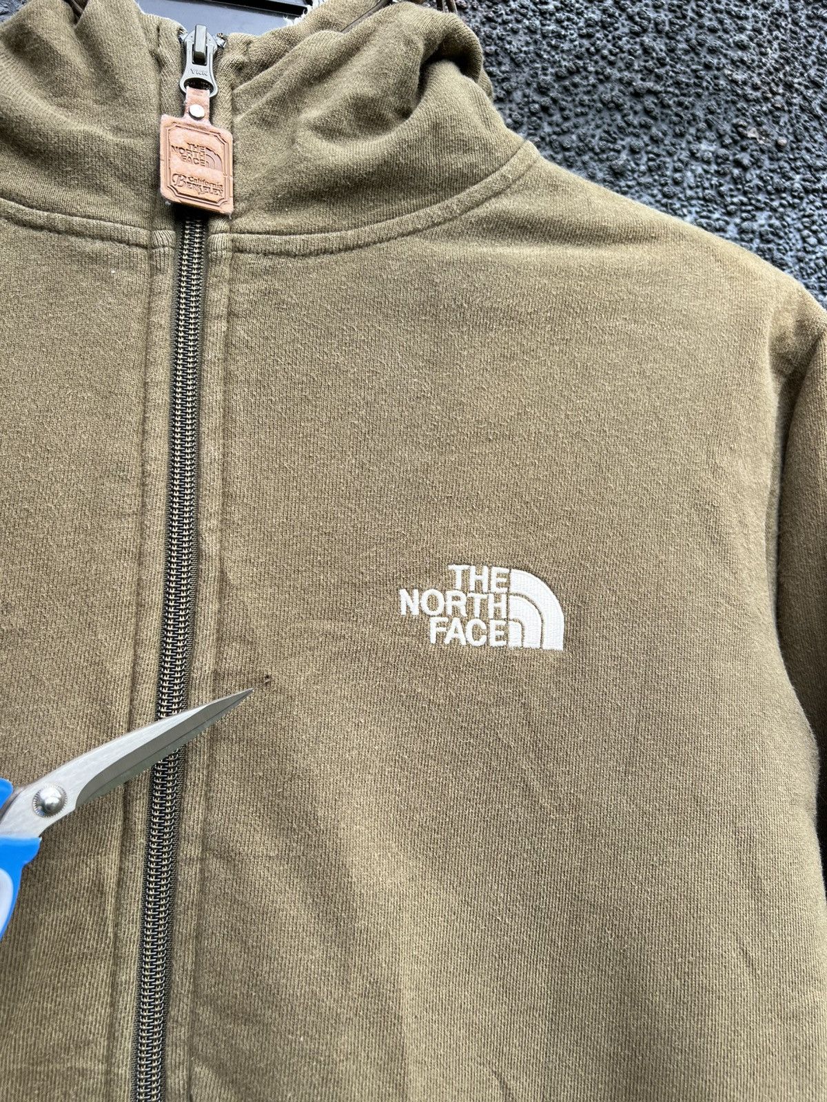 The North Face North Face Brown Beige Front Zip Fleece Lining Sweat Hoodie Size US XS / EU 42 / 0 - 4 Thumbnail