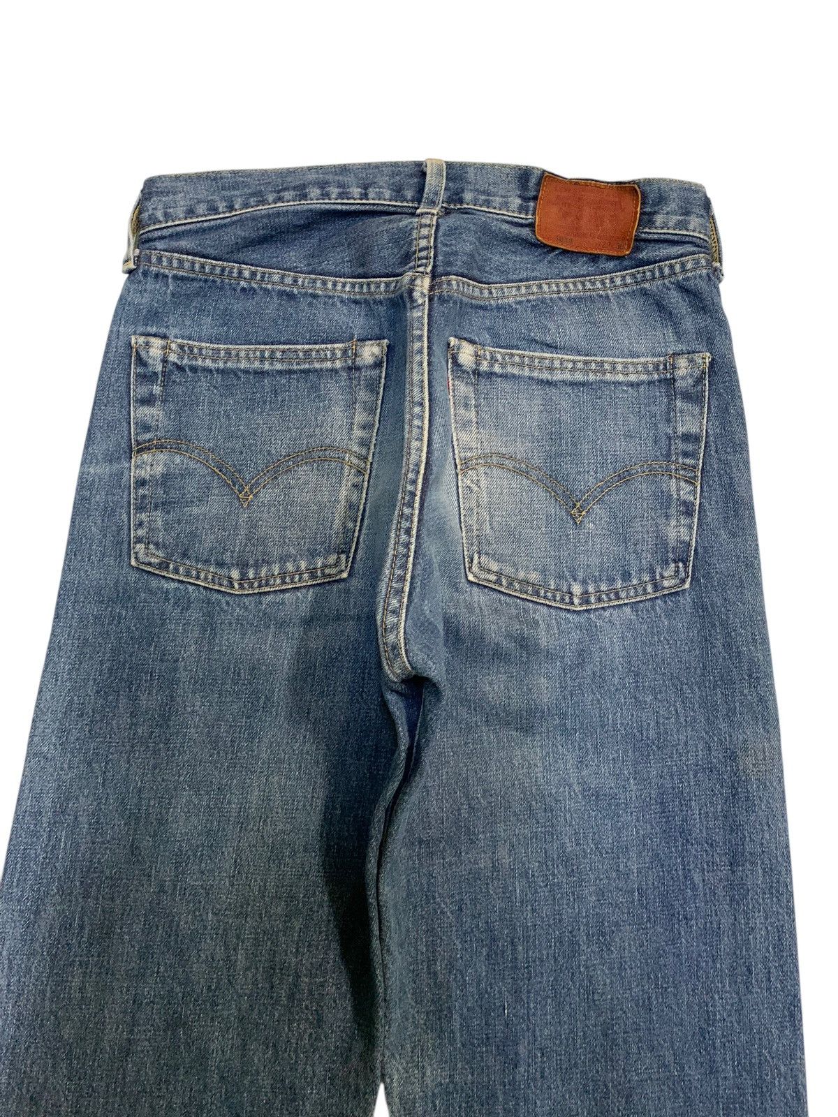 Levi's VINTAGE LEVIS 503B SELVEDGE BIG E FADED DISTRESSED DENIM Size US 28 / EU 44 - 11 Thumbnail