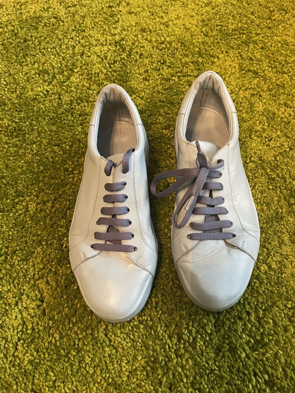 Designer × Jil Sander Jil Sander avant Garde real leather sneakers Size US 8 / IT 38 - 3 Thumbnail