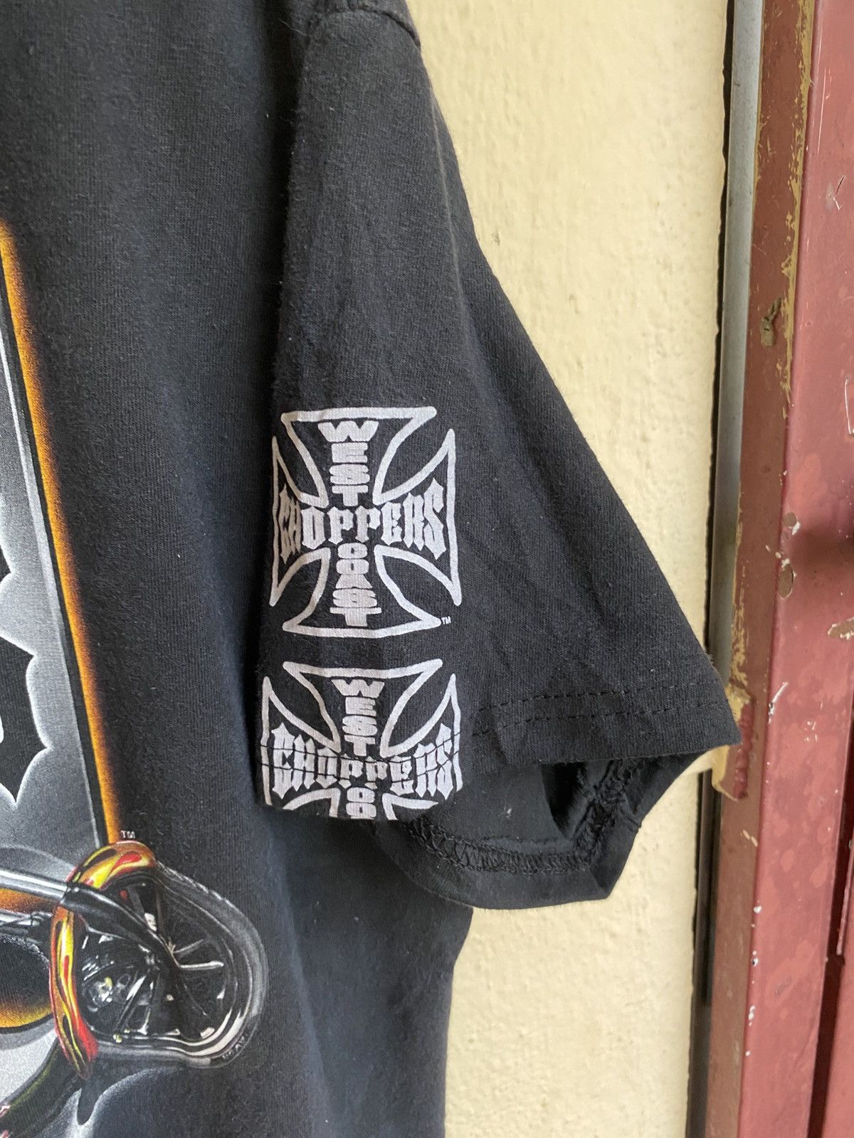 West Coast Choppers Vintage 90s Distressed West Coast Choppers Tee Size US XL / EU 56 / 4 - 3 Thumbnail