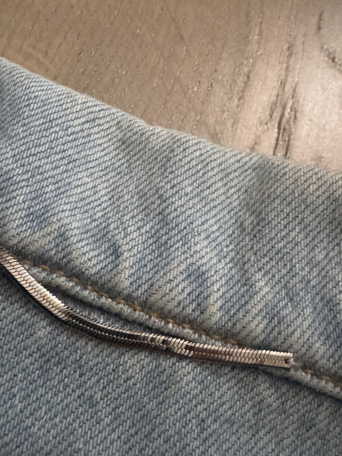 Saint Laurent Paris SAINT LAURENT denim jacket sizes in photos BY TAPE MEASURE Size US XS / EU 42 / 0 - 4 Thumbnail