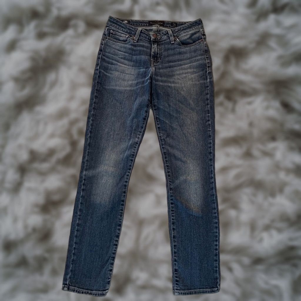 Lucky Brand Lucky Brand Jeans Leila Lake Medium Wash Orta Denim Women’s 28 Straight Jeans Made in Mexico Women’s Jeans Size 28" / US 6 / IT 42 - 1 Thumbnail