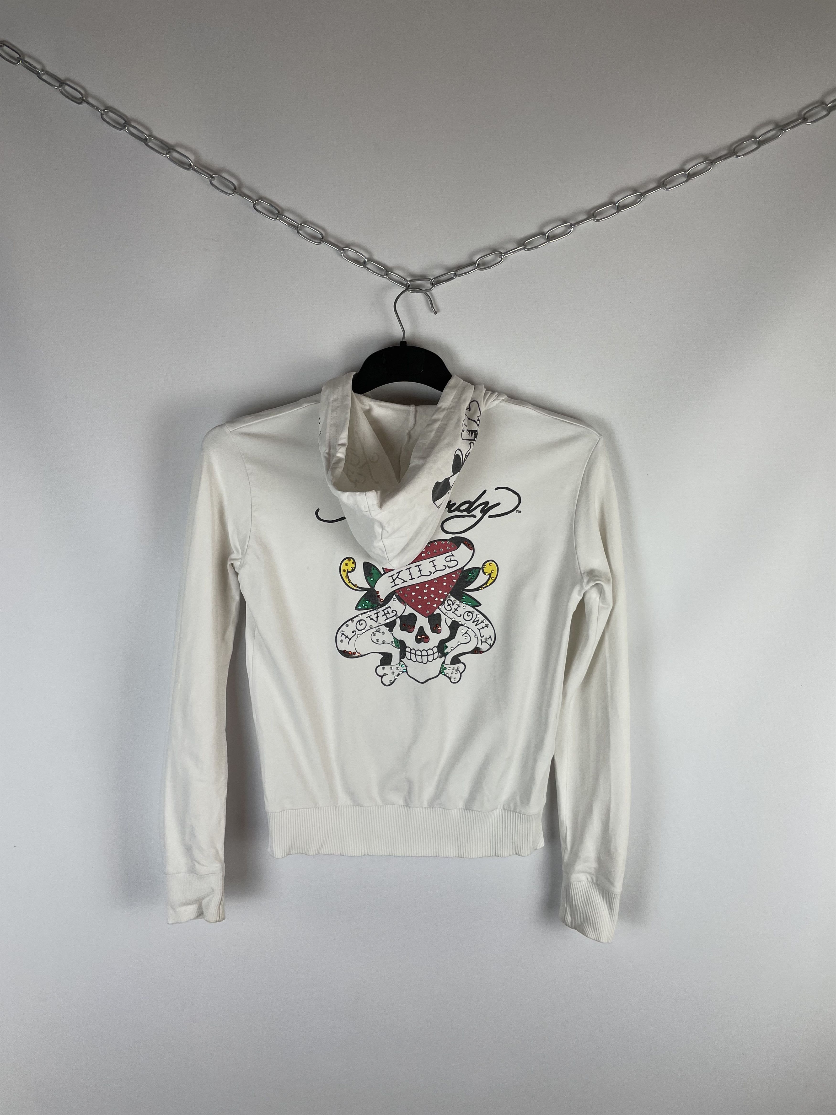 Christian Audigier Vintage y2k ed hardy zip up hoodie Size XL / US 12-14 / IT 48-50 - 10 Thumbnail