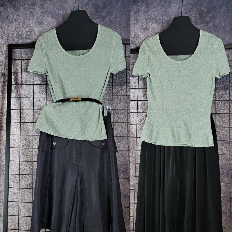 Dior Green Women's Top in Size S 0089