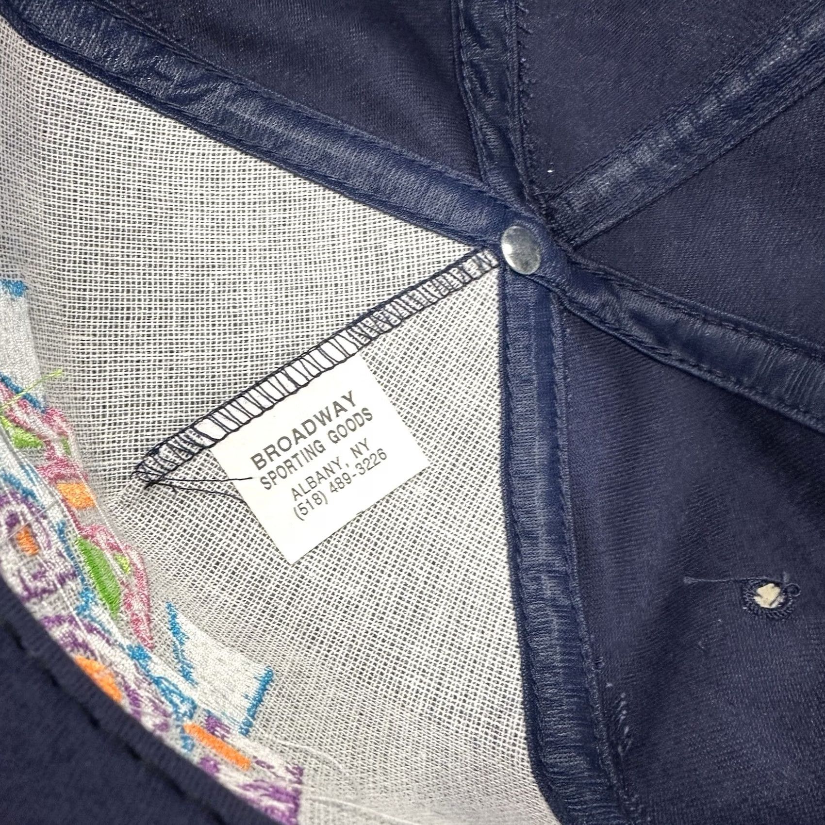 Vintage VINTAGE Air force Snapback Hat Shirt Men S Blue USA 90s Adjustable Cotton Size ONE SIZE - 4 Thumbnail