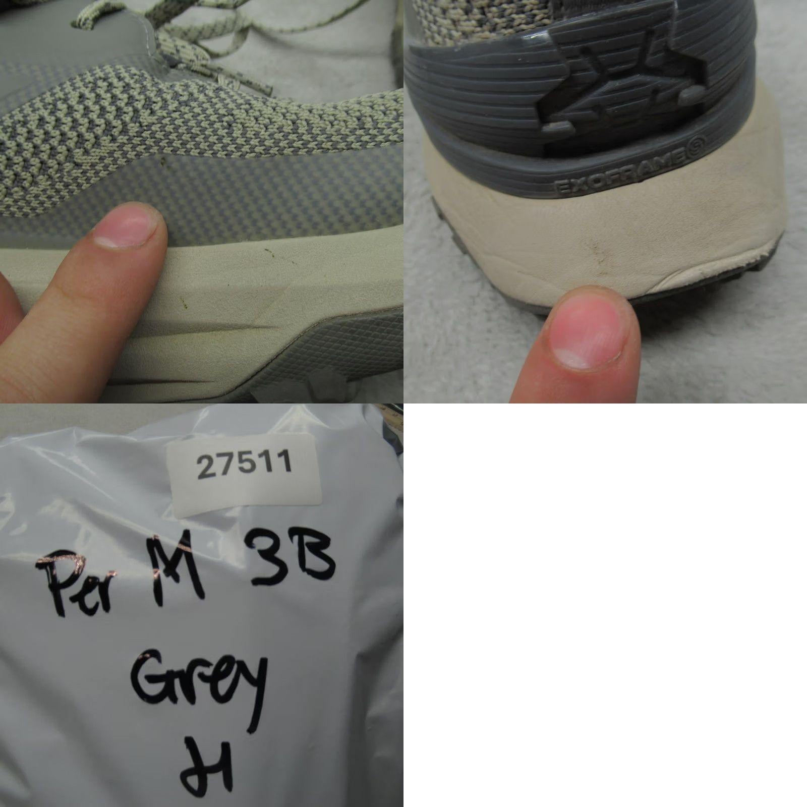 Timberland Timberland Mens Sneakers Grey Motion Access Low Lightweight Knit Athletic Casual Walk Hiking Shoes Mens 9 Grey Size US 9 / EU 42 - 10 Thumbnail