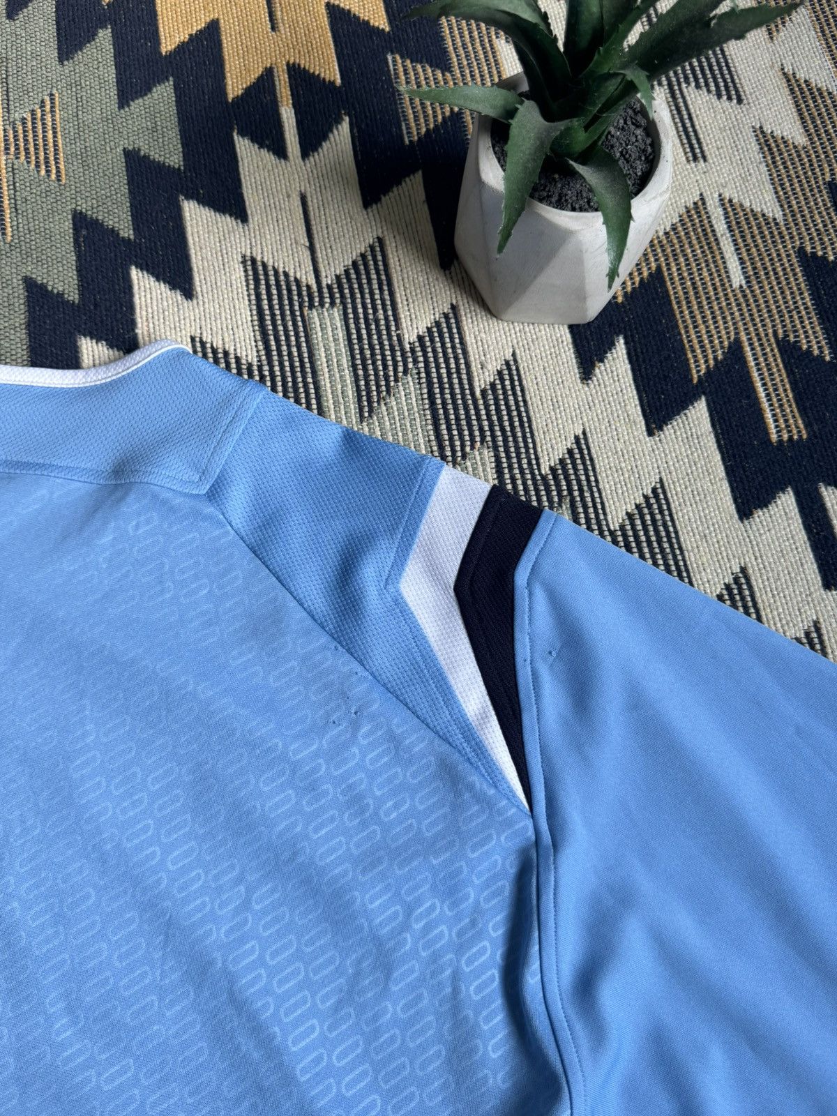 Reebok Vintage 2004/05 Manchester City Blockcore Jersey Size US XL / EU 56 / 4 - 13 Thumbnail
