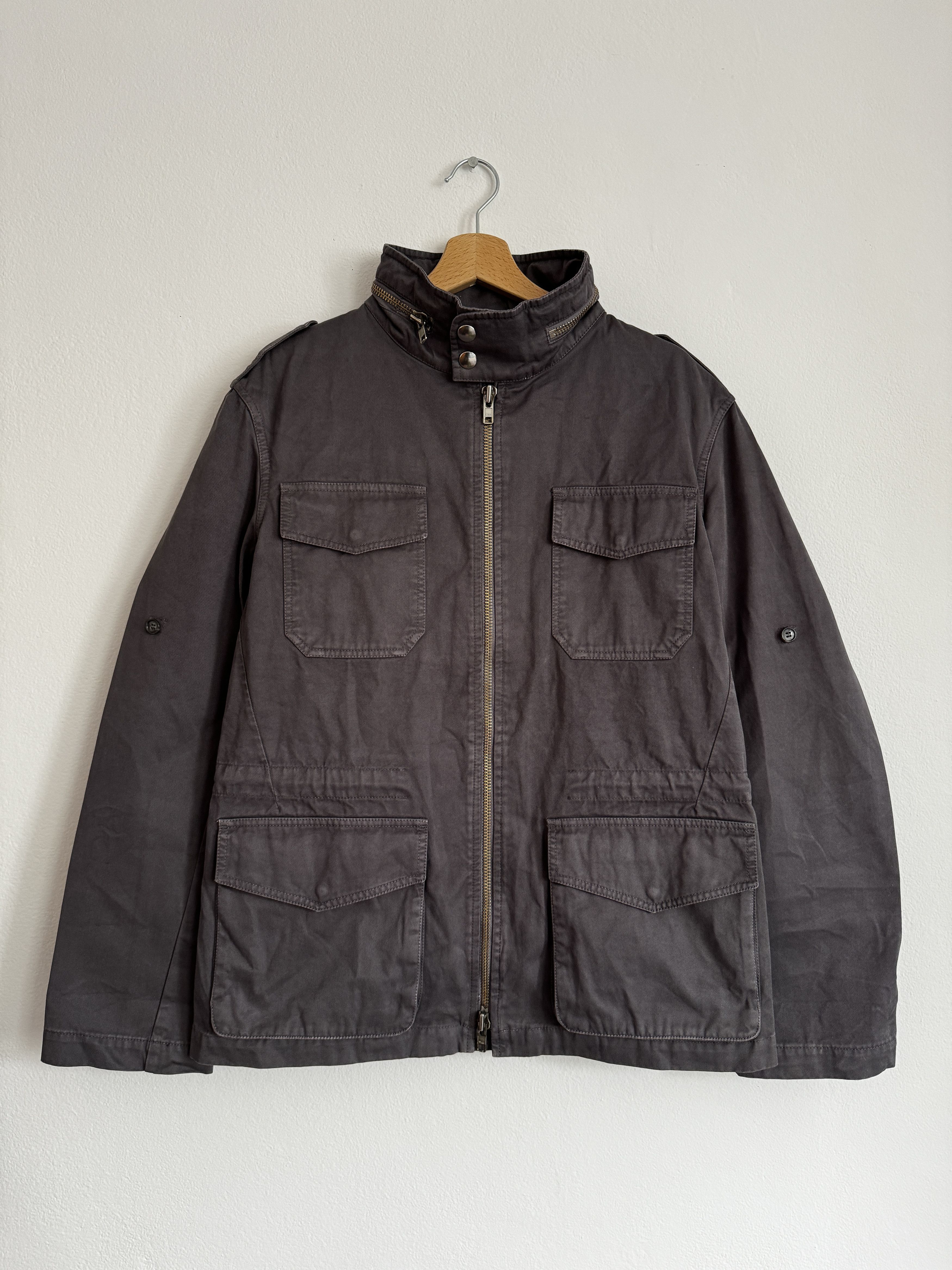 Martin Asbjørn grey SS18 Field Jacket