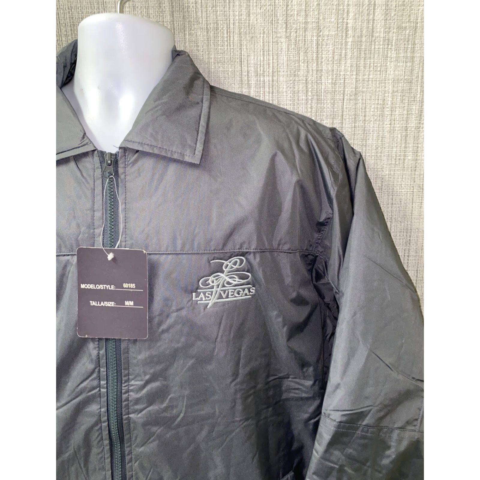 BUGATCHI Bugatchi Uomo Mens Gray Polyester Full Zip Jacket Size M NWT Size US M / EU 48-50 / 2 - 2 Thumbnail