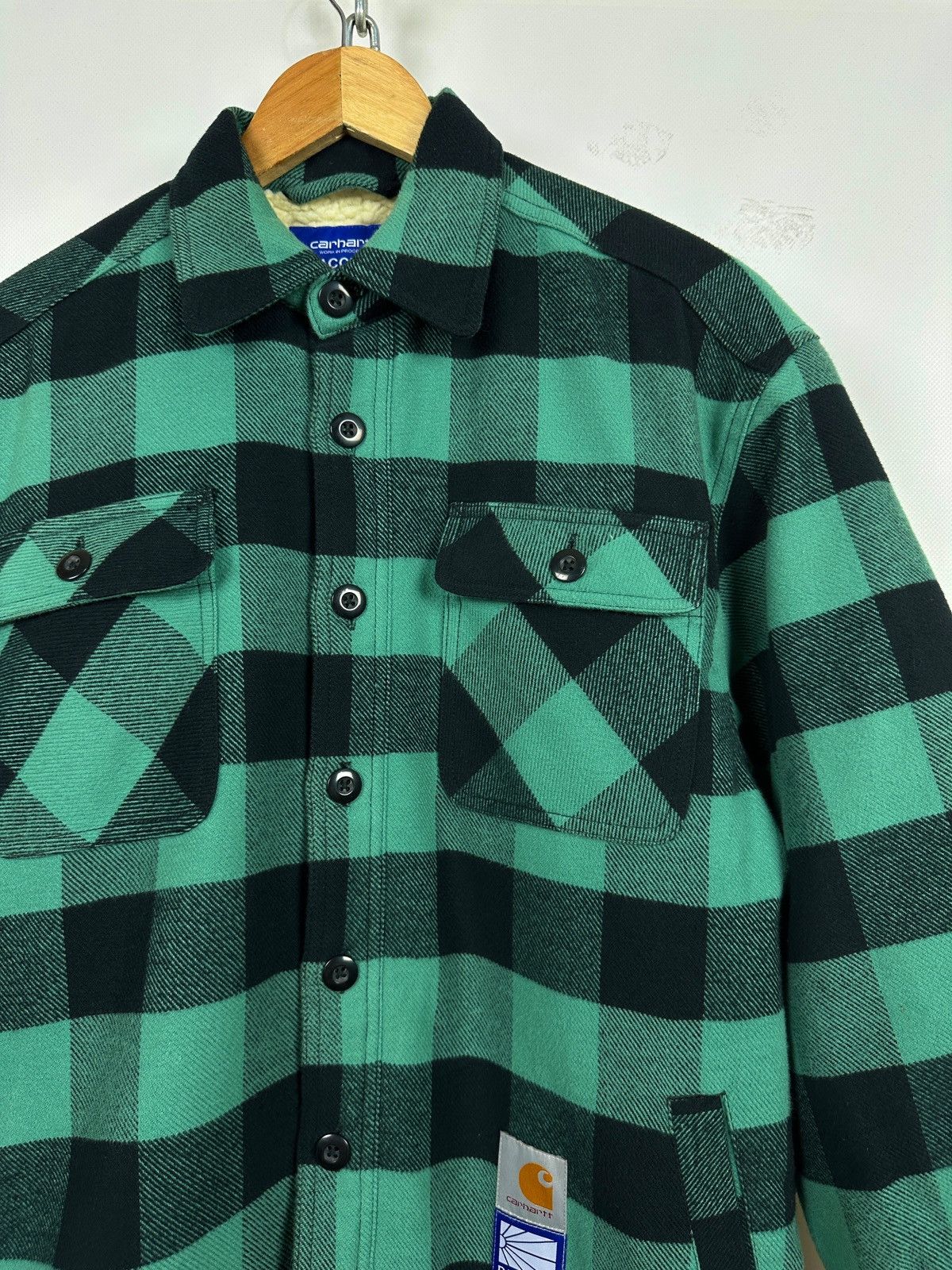 Carhartt Wip Carhartt WIP x Gosha Rubchinskiy PACCBET Shirt Sherpa Jacket Size US S / EU 44-46 / 1 - 7 Thumbnail