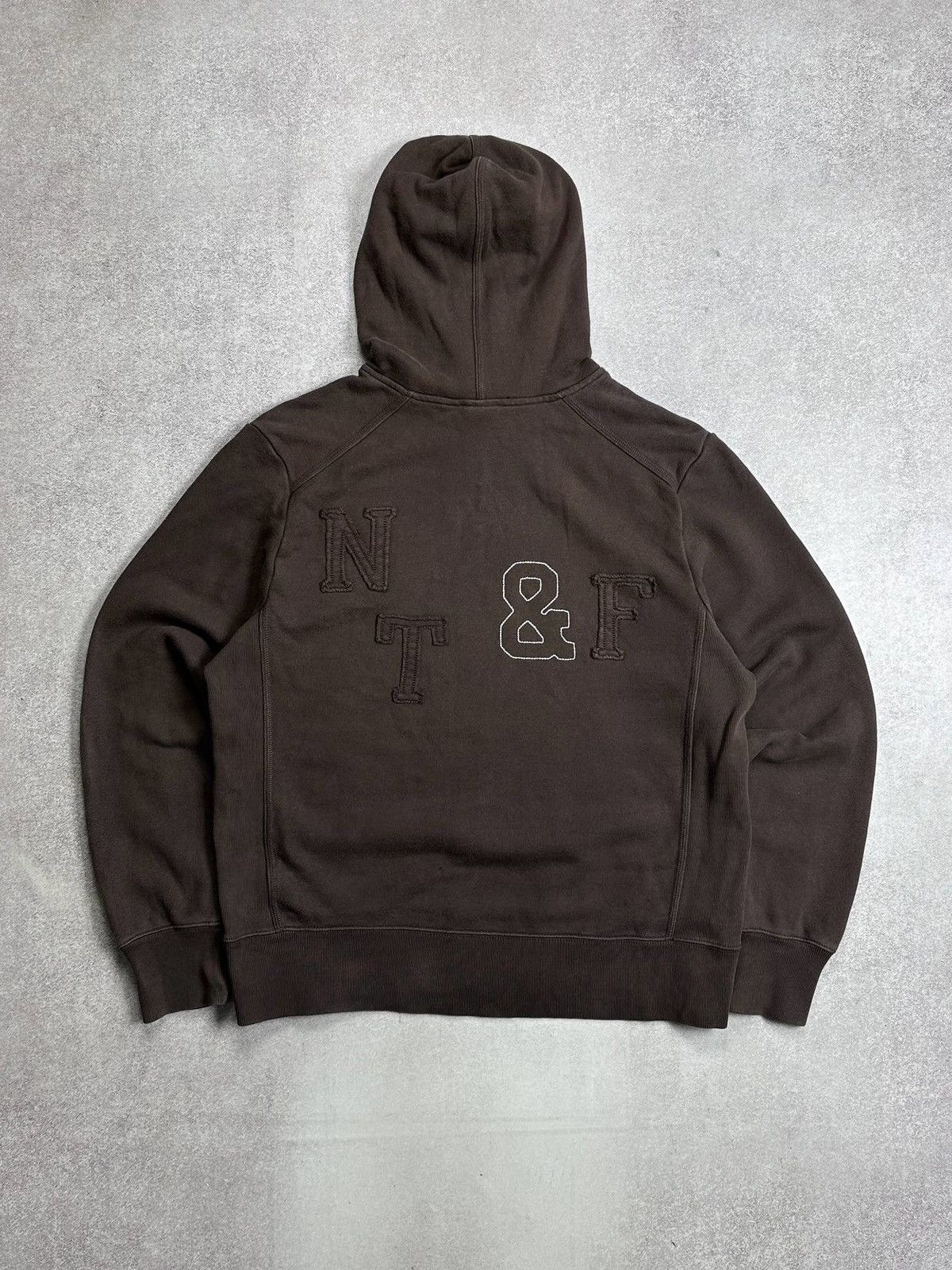 Nike Vintage 90s Nike Brown Boxy Hoodie Y2K M Size US M / EU 48-50 / 2 - 2 Thumbnail