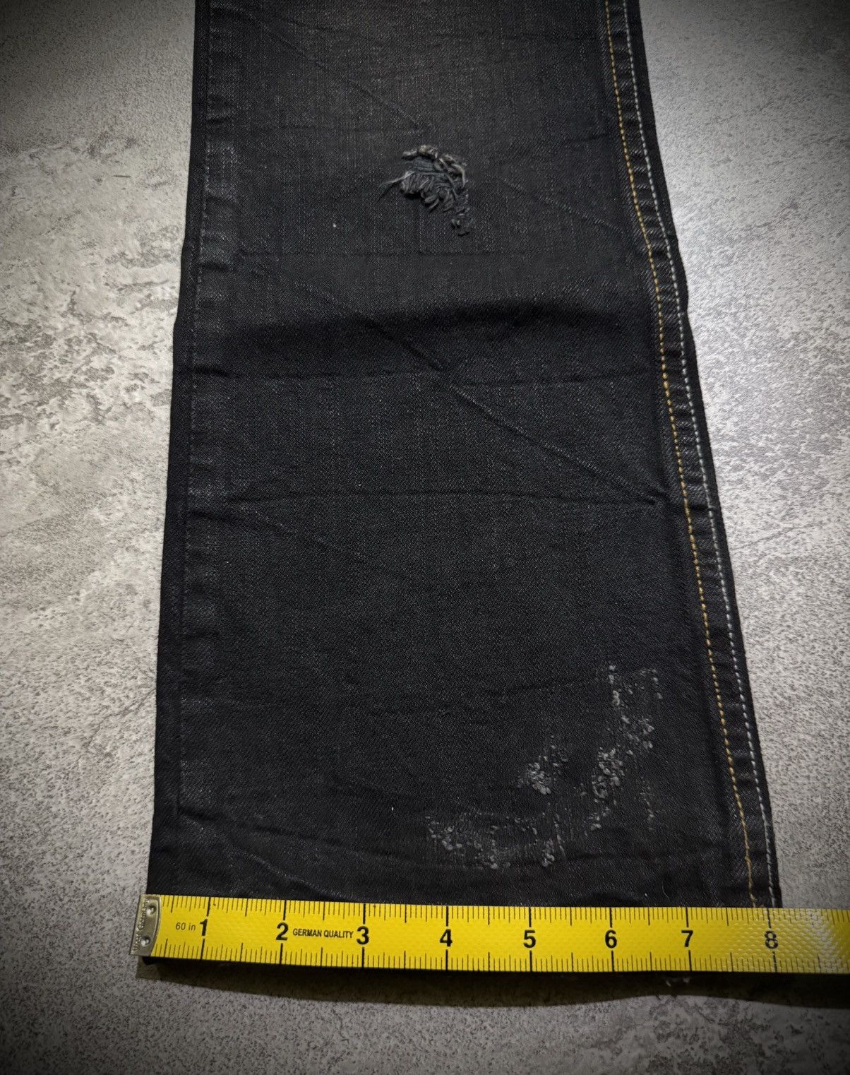 Hysteric Glamour Y2k Apestcip Ifsixwasnine Distressed Jeans Size US 31 - 20 Thumbnail