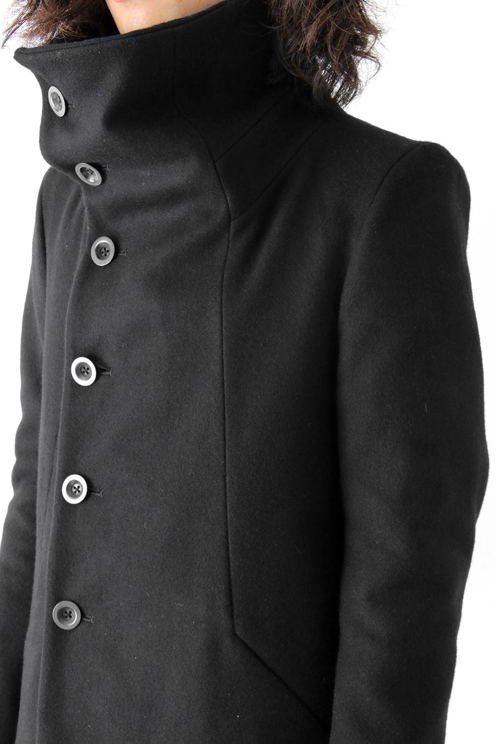 The Viridi-anne 17AW Melton High Neck Coat - JP 2 Fits US M-S Size US M / EU 48-50 / 2 - 23 Thumbnail