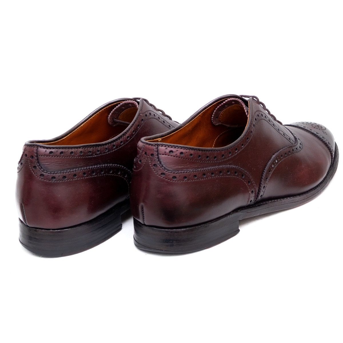 Alden Alden New England 908 B/D Medallion Cap Toe Oxford Shoes 10 Size US 10 / EU 43 - 8 Thumbnail