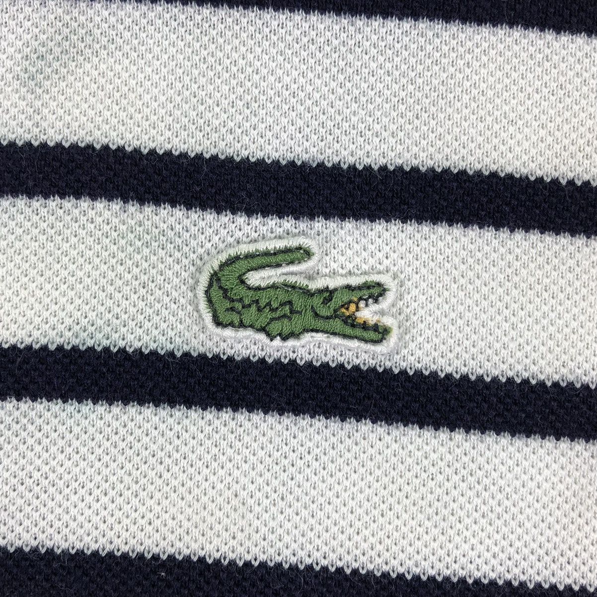 Lacoste Vintage 90's Lacoste Polo Tee Stripes Size US XS / EU 42 / 0 - 15 Thumbnail
