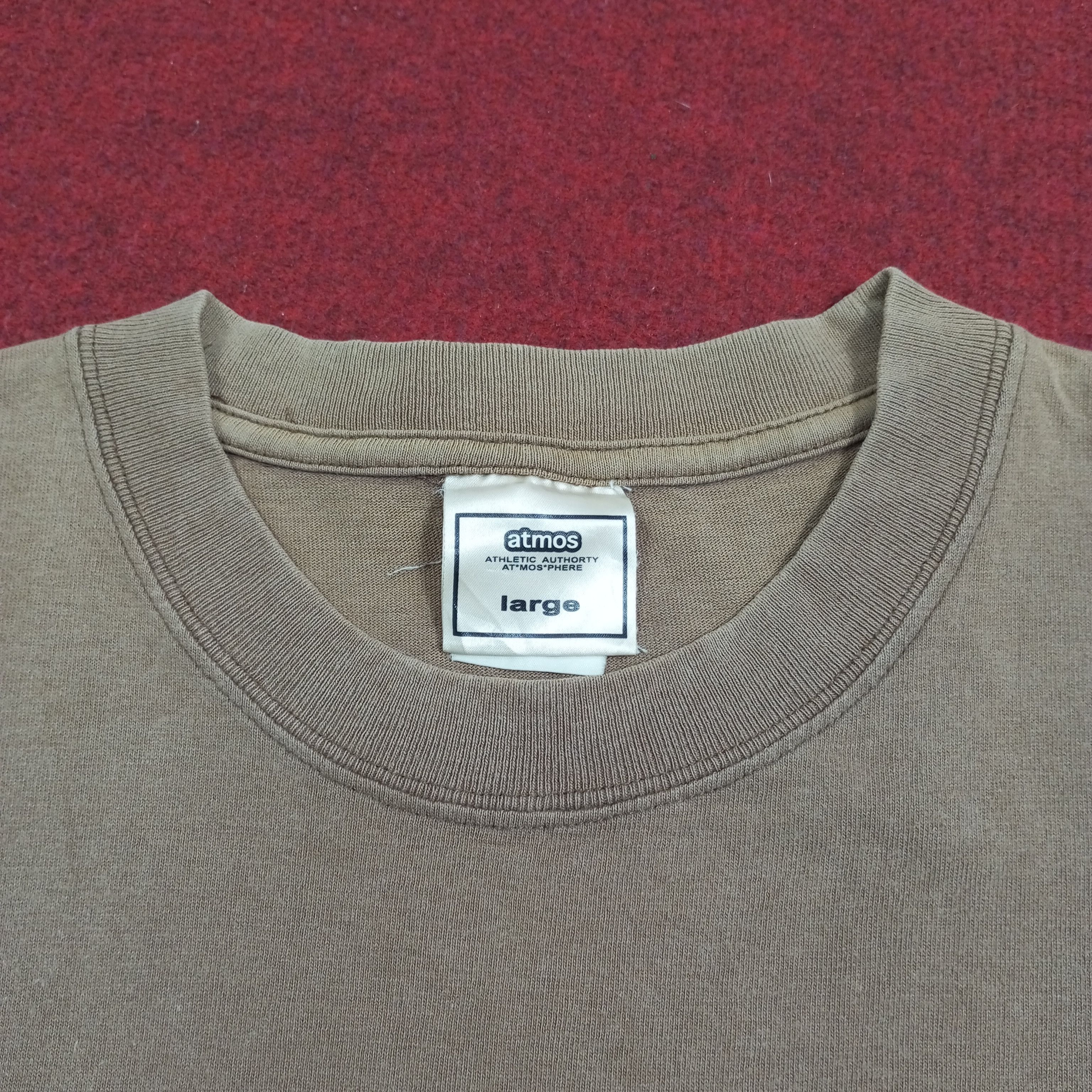 Vintage × atmos Atmos Japanese Brand Art Design Style Tshirt Size US M / EU 48-50 / 2 - 5 Thumbnail