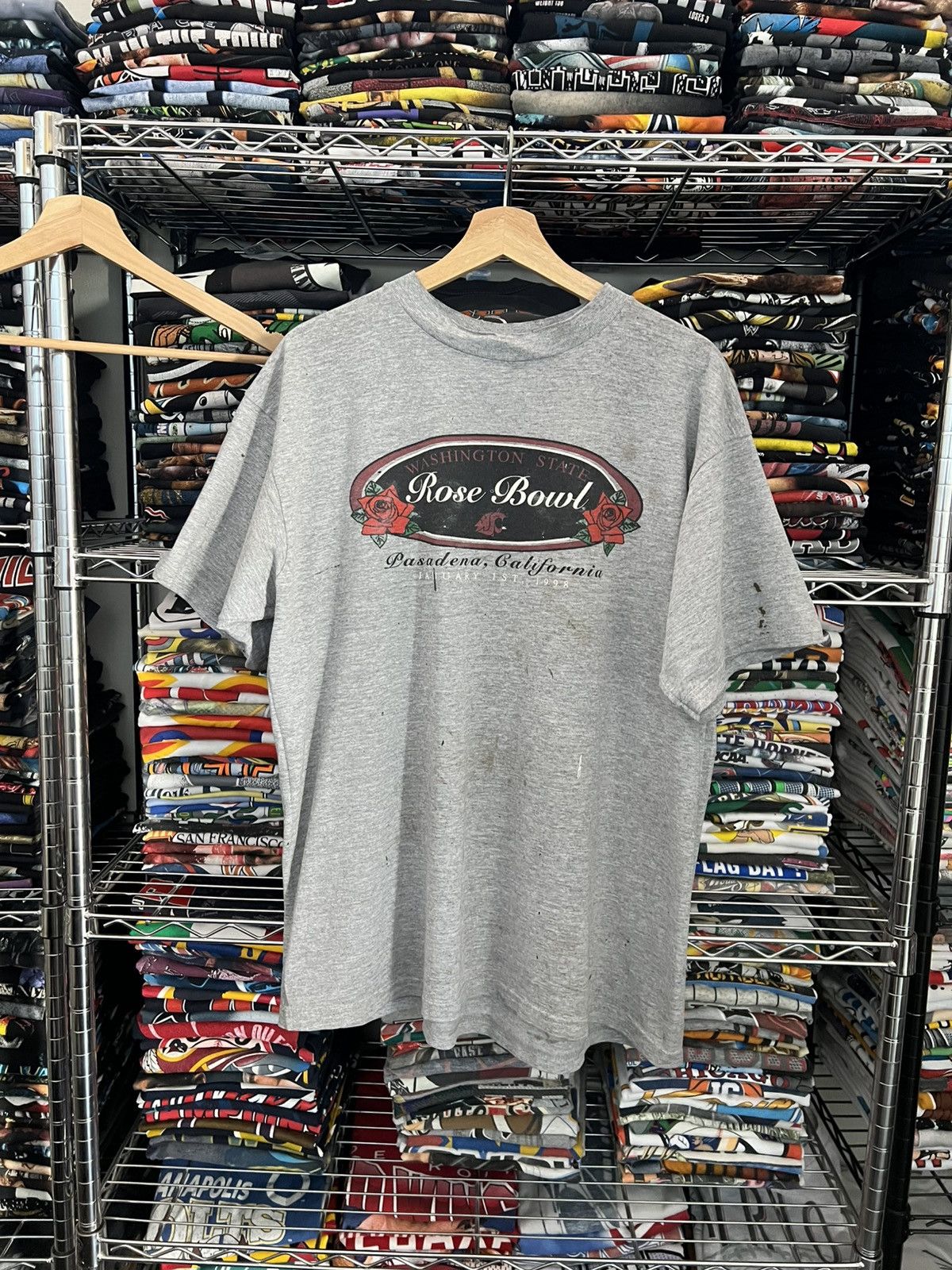 NFL 1998 Rose Bowl Tee Size US XL / EU 56 / 4 - 5 Thumbnail