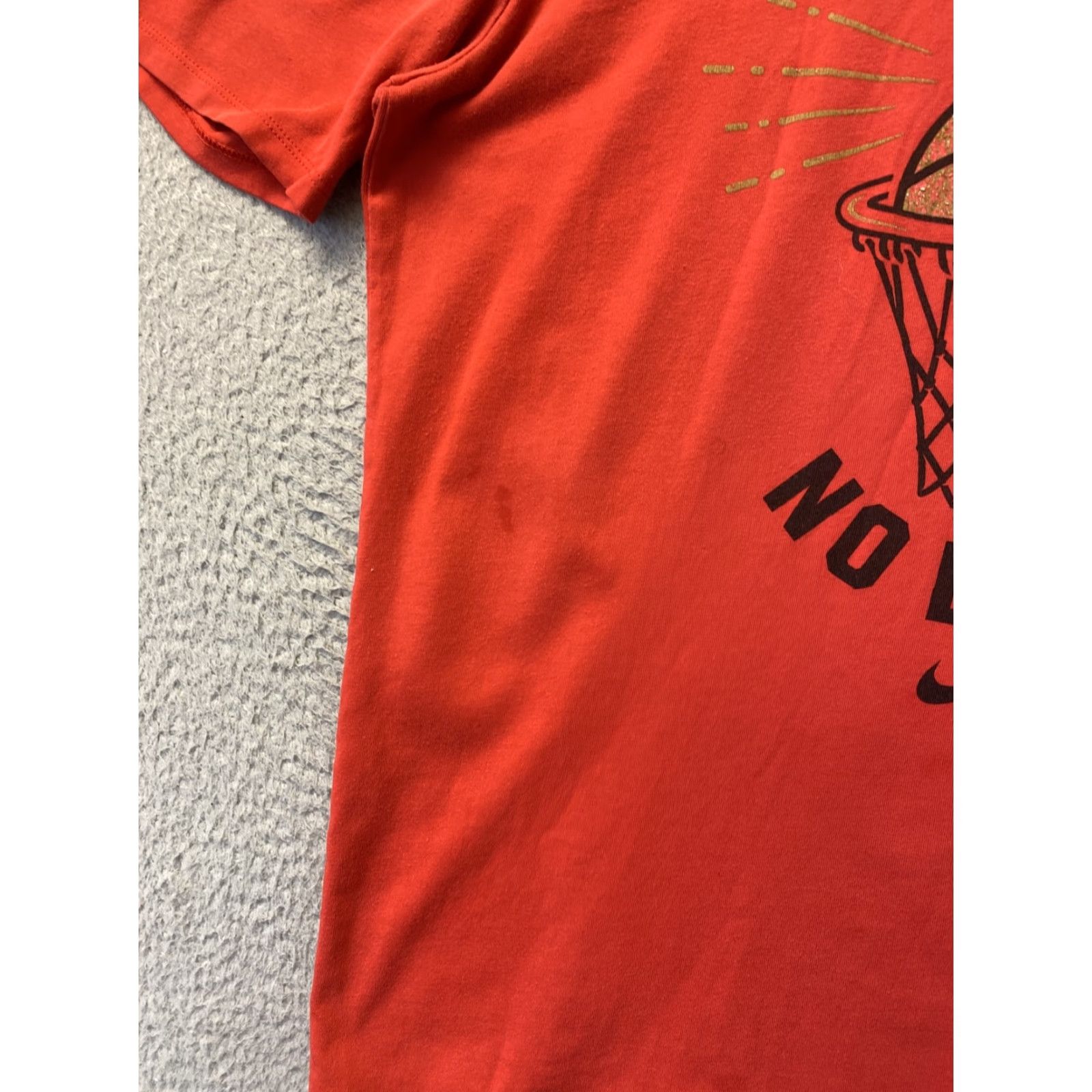 Nike Nike Men’s Red Crew Neck T-Shirt Large Short Sleeve 90s Graphic Cotton Size US L / EU 52-54 / 3 - 4 Thumbnail