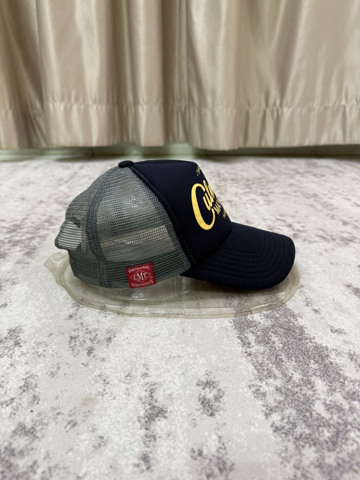 Garment Reproduction of Workers UNITED WORKERS GARMENTS AMERICAN CMT TRUCKER SNAPBACK CAP Size ONE SIZE - 3 Thumbnail