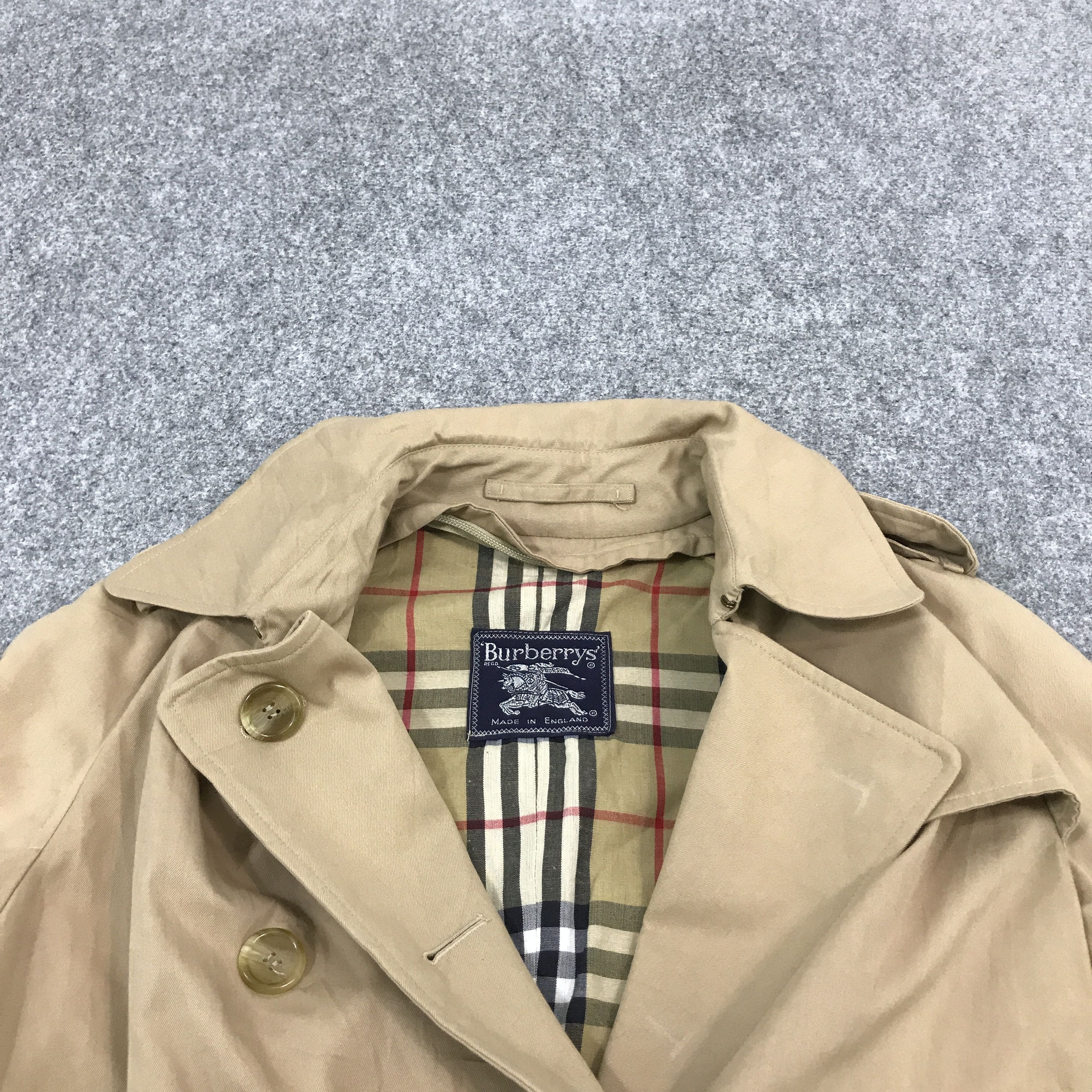 Burberry × Vintage Vintage Burberry long coat jacket Size US M / EU 48-50 / 2 - 5 Thumbnail