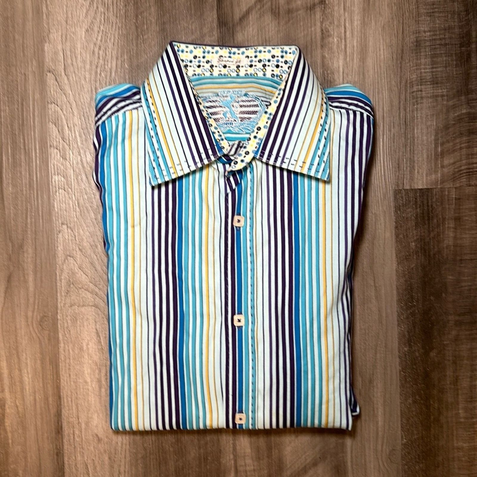 BUGATCHI Bugatchi Shaped Fit Long Sleeve Button Down - XL Size US XL / EU 56 / 4 - 1 Thumbnail