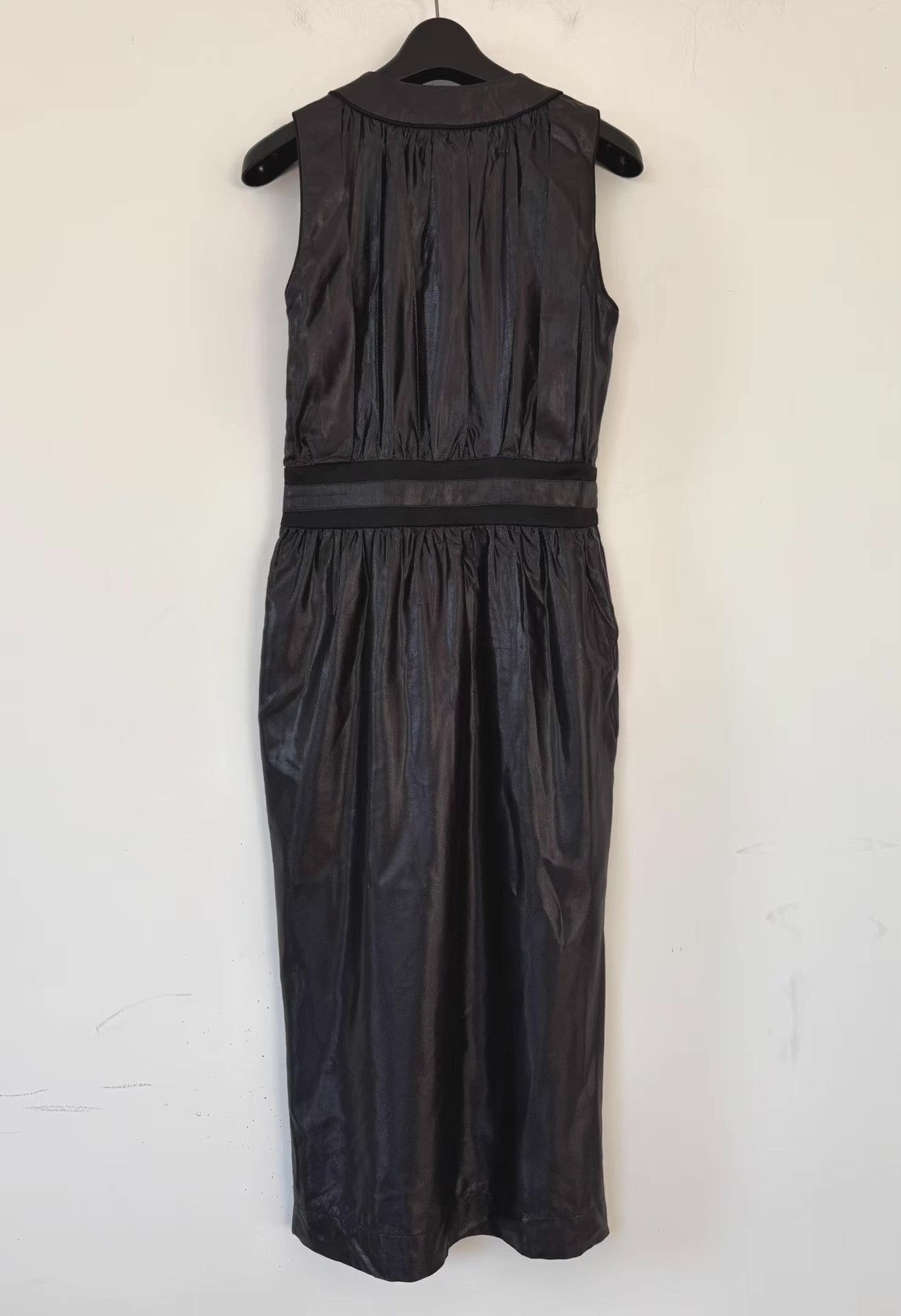 Just Cavalli Just Cavalli Women's V-Neck Ruched Long Dress Ｑ21 Size M / US 6-8 / IT 42-44 - 2 Thumbnail