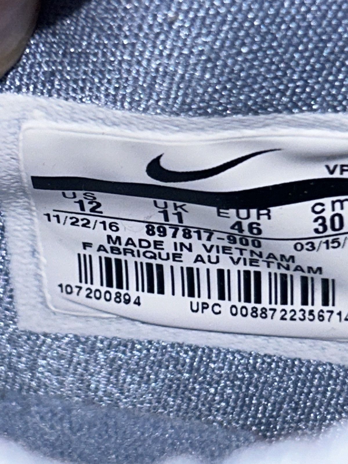 Nike Nike KD 10 Limited Anniversary 897817-900 size 12 with box Size US 12 / EU 45 - 10 Thumbnail