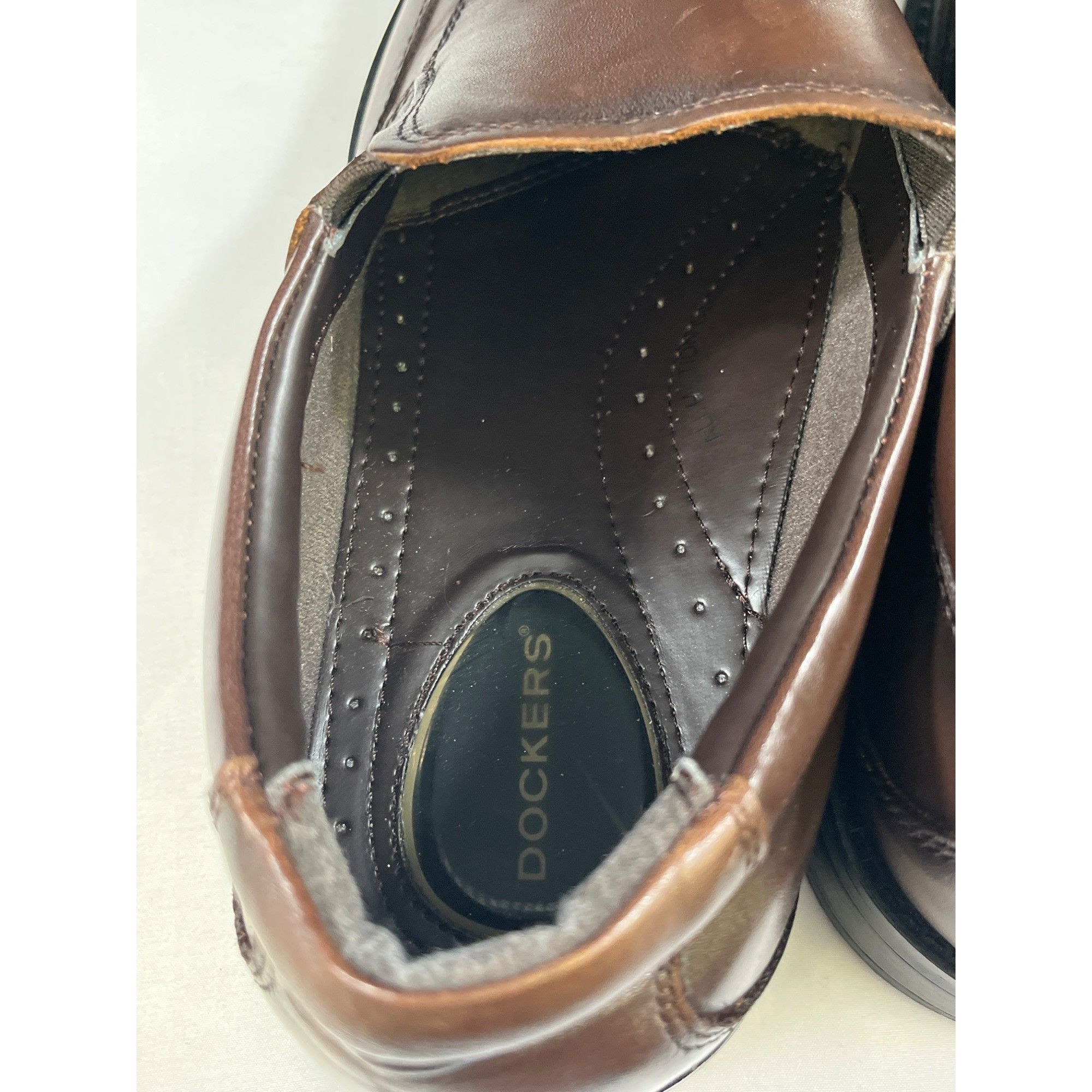 Dockers Dockers 90-27227 Men's Brown Leather Shoes/Loafers Size 10M Size US 10 / EU 43 - 6 Thumbnail