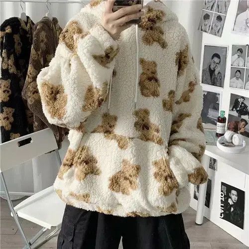 Japanese Brand Hoodie Bear fleece hoodies Size US M / EU 48-50 / 2 - 2 Thumbnail