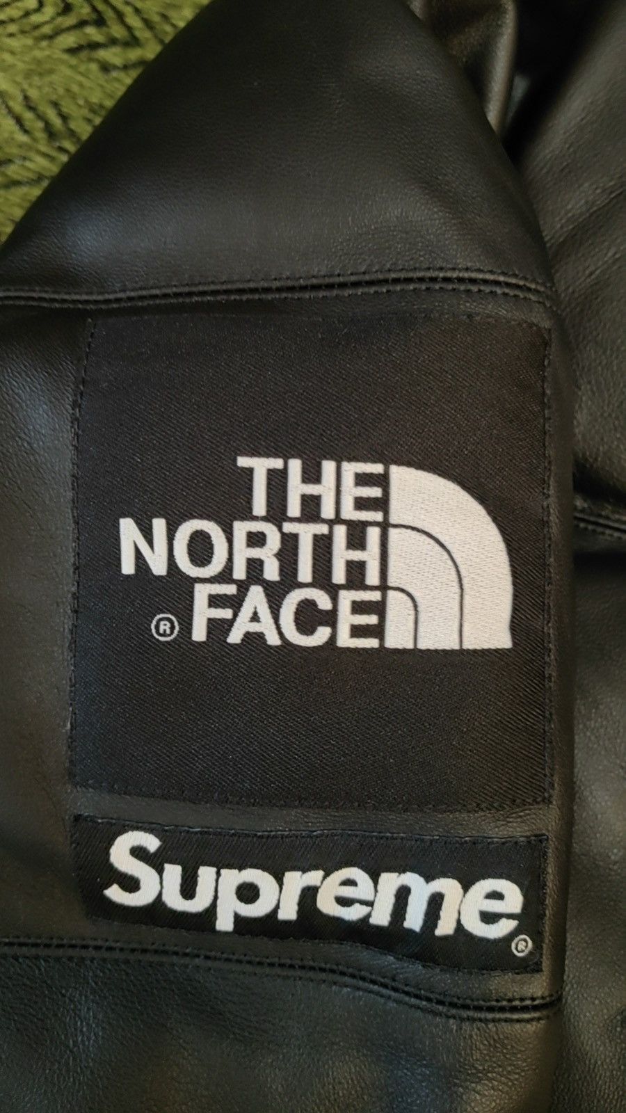 Supreme × The North Face Supreme TNF The North Face Leather Nuptse Jacket Puffy Coat Size US L / EU 52-54 / 3 - 4 Thumbnail
