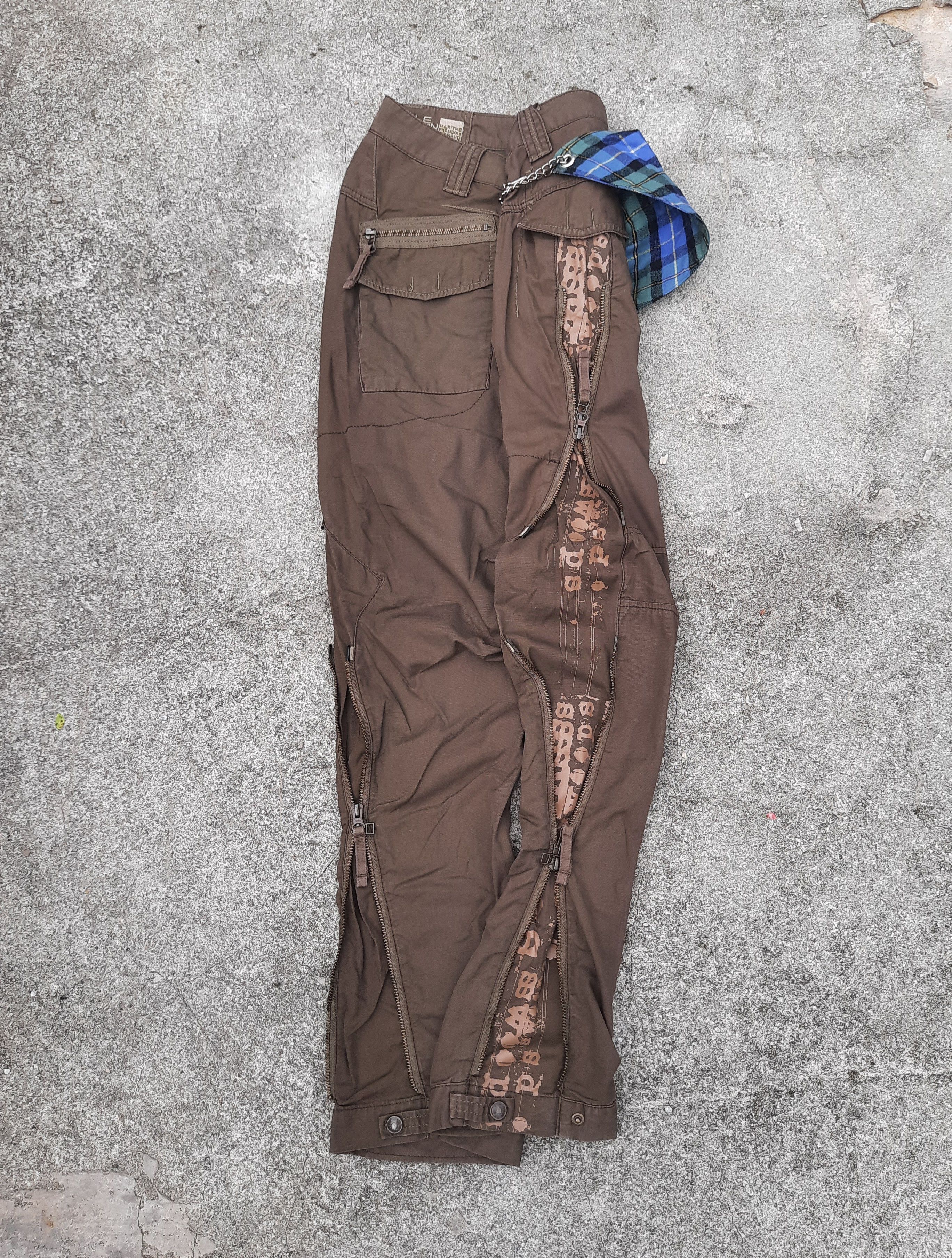 パンツ \"MARITHE FRANCOIS GIRBAUD\" Bondage Pants Early 2000s Marithe Francois Girbaud Bondage Cargo Pants
