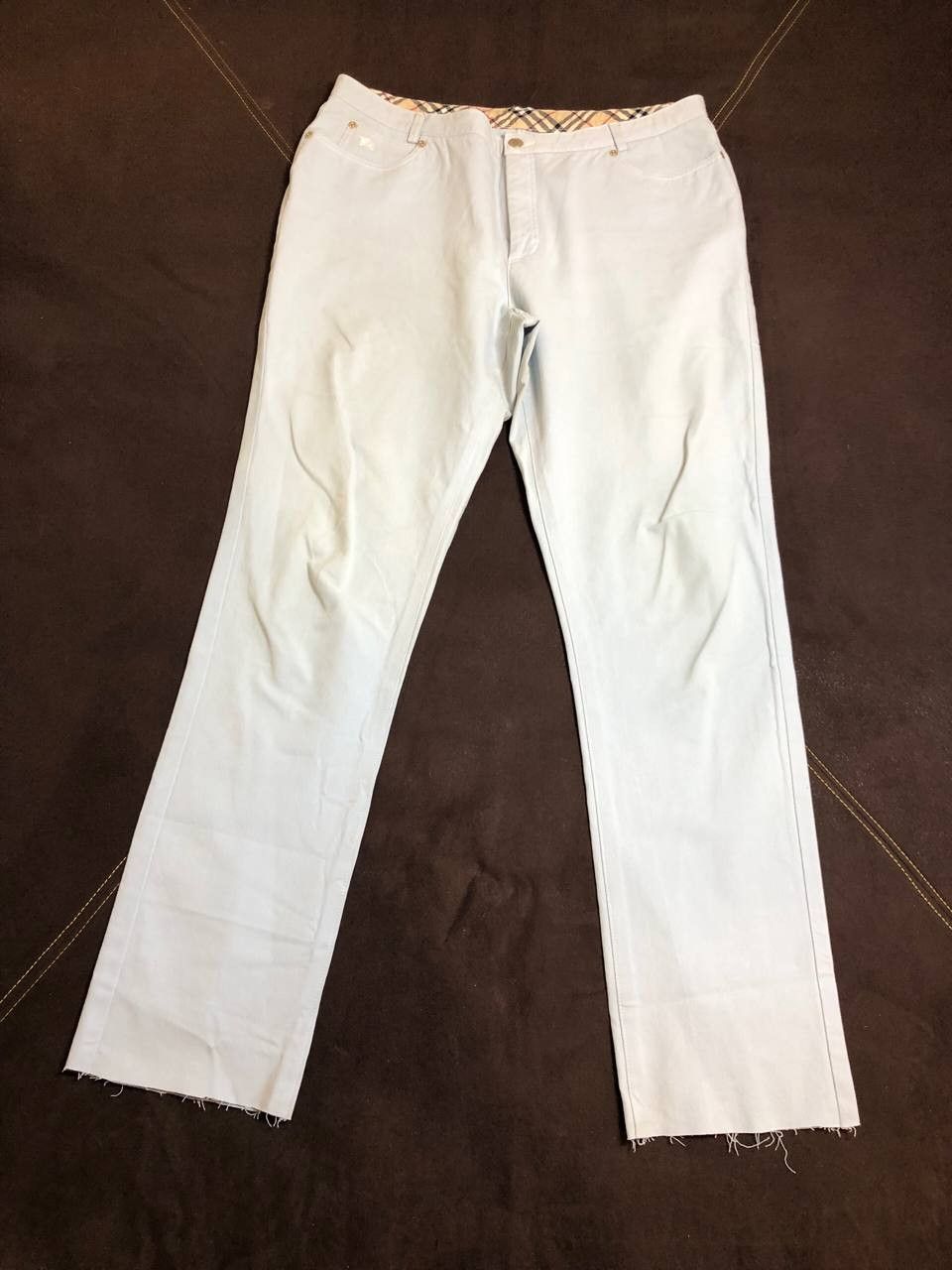 Burberry Luxury Novacheck Burberry streetwear jeans Size 36" / US 14 / IT 50 - 1 Thumbnail