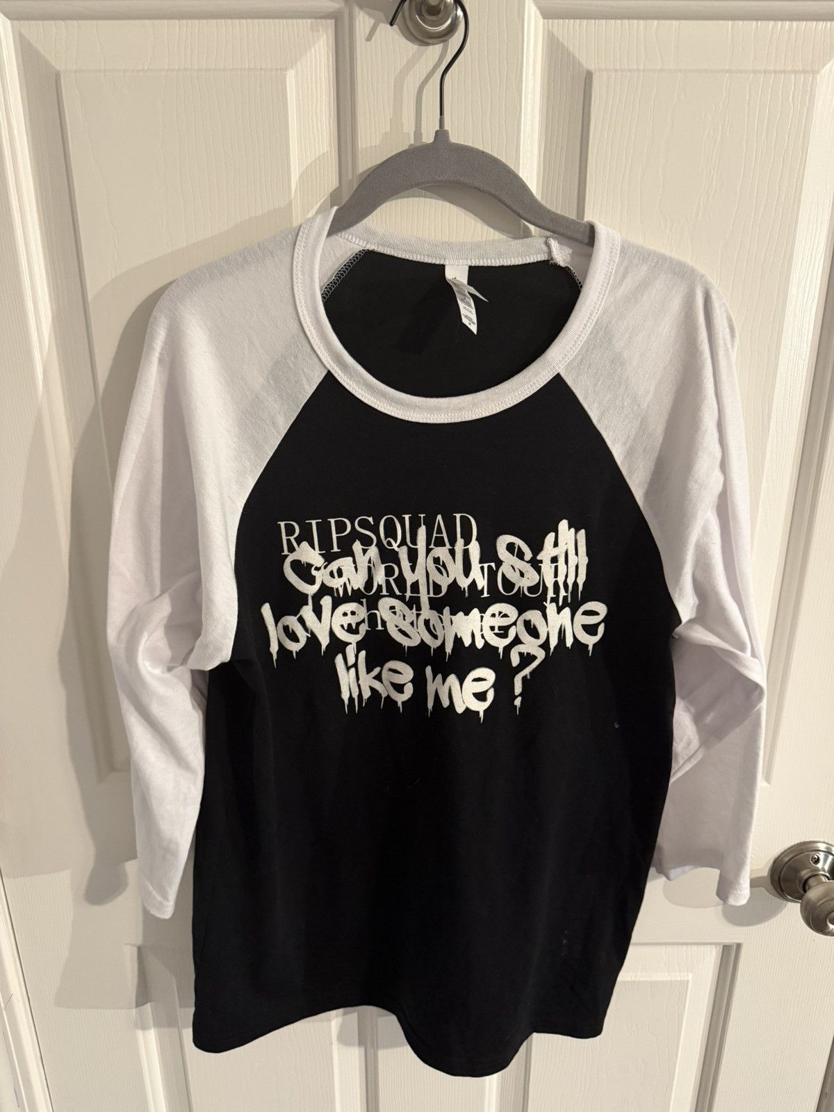 Drain Gang Bladee Martyr Tour 2025 Ripsquad Raglan - Detroit Exclusive ...