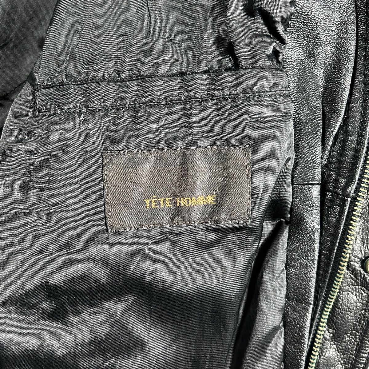Tete Homme 🔻Tete Homme Leather Trucker Jacket🔻 Size US M / EU 48-50 / 2 - 8 Thumbnail