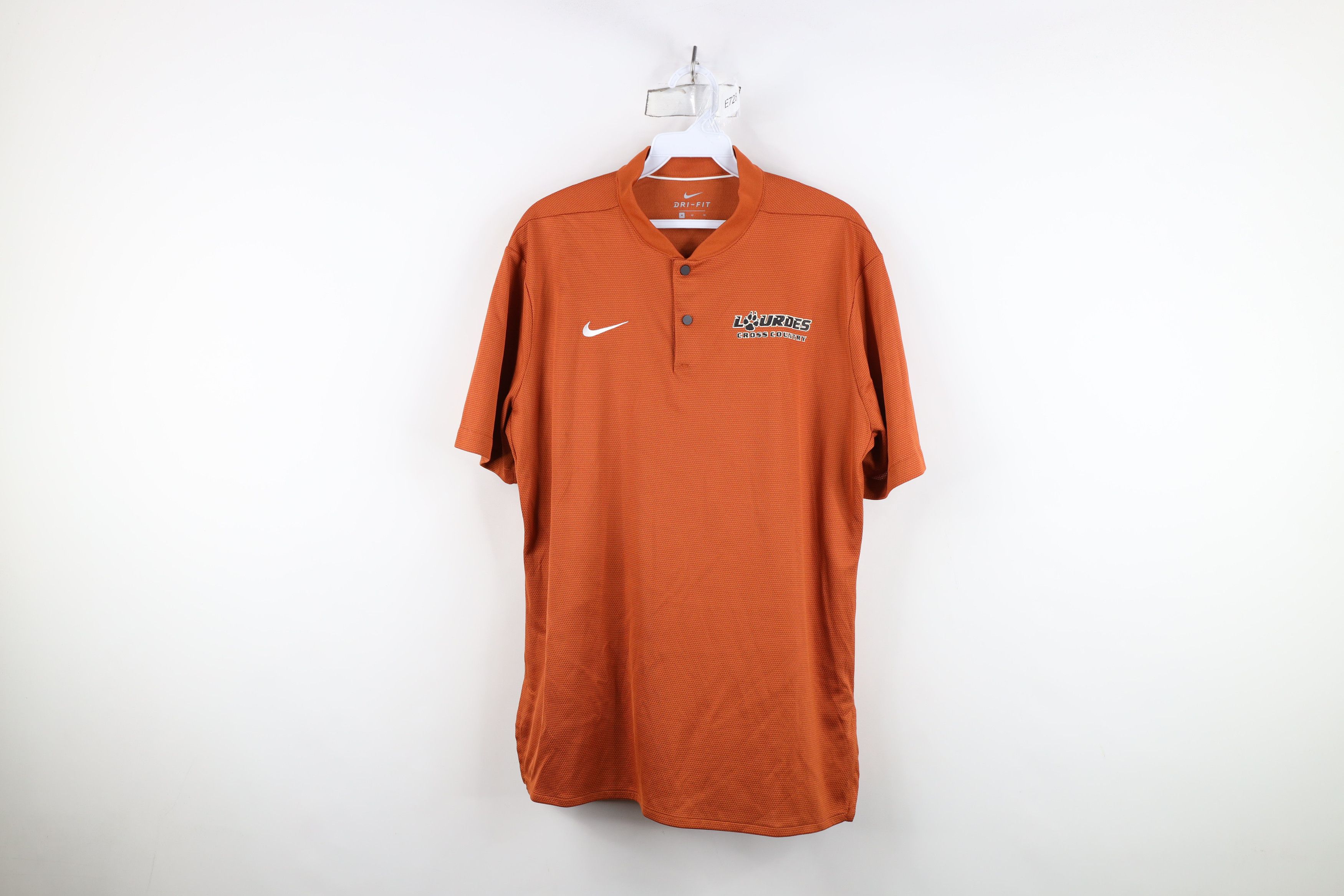 Polo Shirt Nike Dri Fit Henley Nike Collar Short Sleeve Thermal