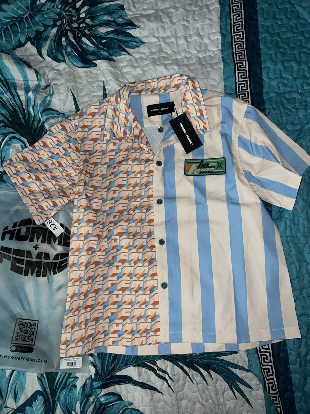 Mans Shirt Allsaints tiger's eye
