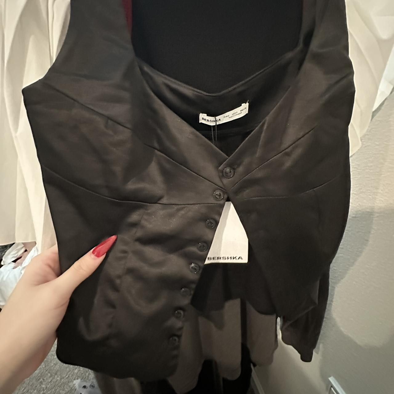 Bershka Bershka Corset Satin Top Size S / US 4 / IT 40 - 3 Thumbnail